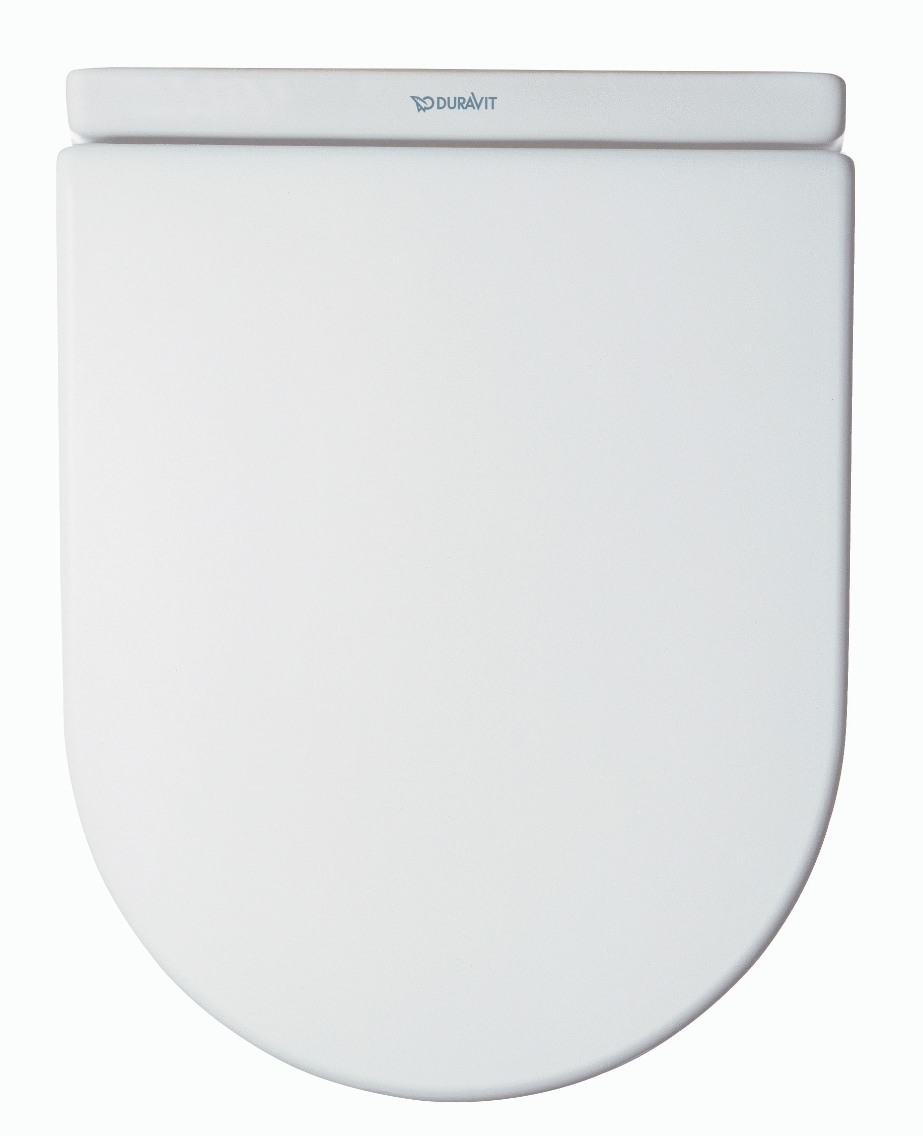 Asiento de inodoro alargado de plástico blanco Duravit Starck 3