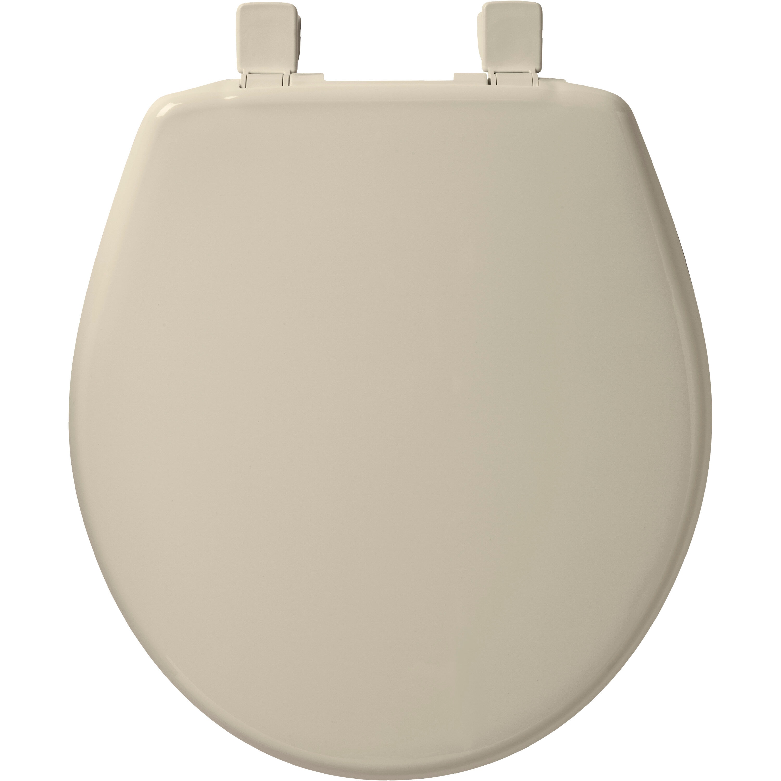 Asiento de baño redondo de plástico suave con cierre lento 730SLEC 006 de Bemis
