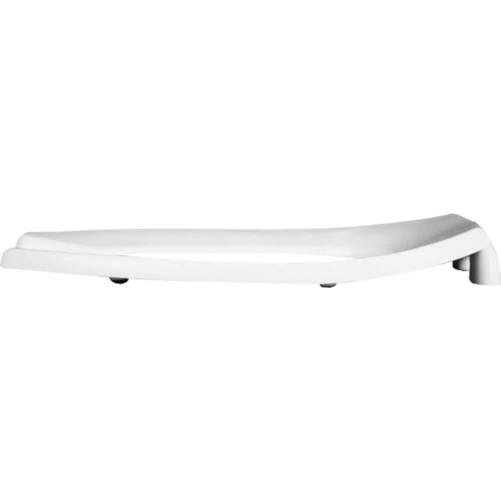 Asiento de Baño Alargado de Plástico Blanco Mayfair por Bemis 171955 000