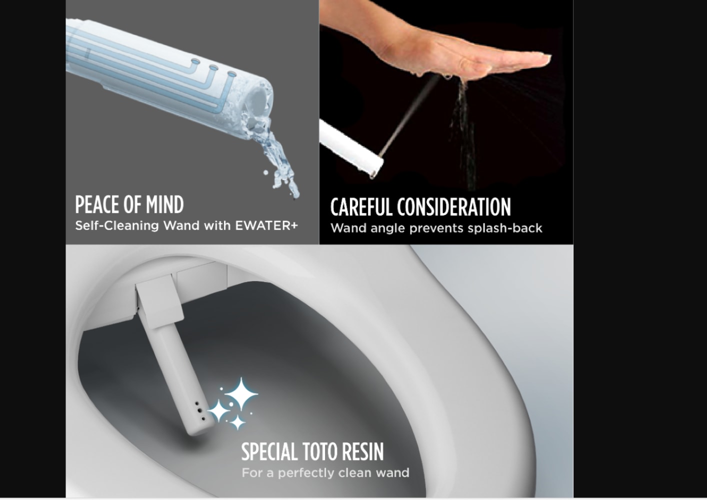 Asiento de inodoro con bidet eléctrico y calefacción, redondo, de plástico en color blanco algodón de TOTO WASHLET SW4725-01