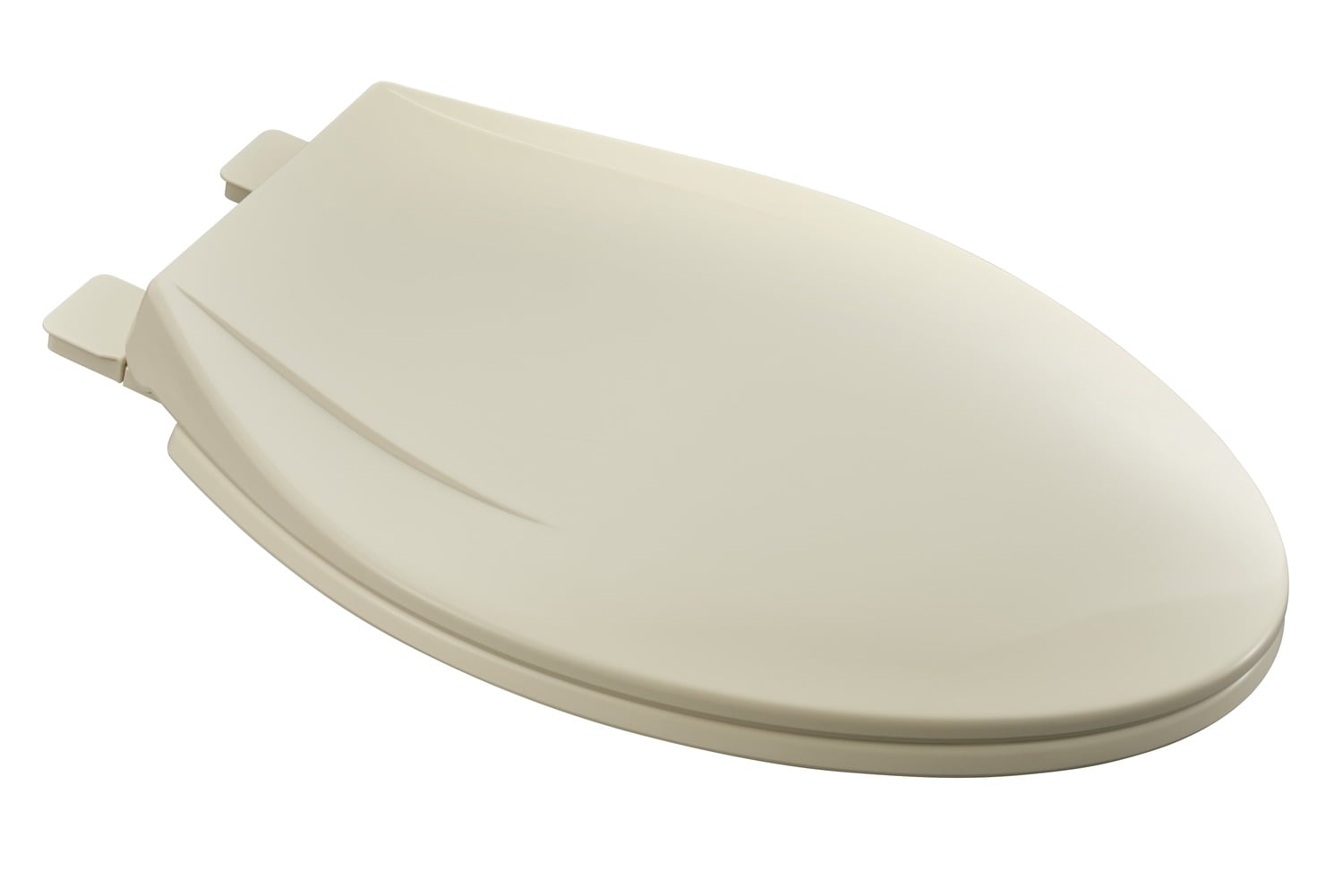 Asiento de inodoro alargado de plástico resistente MightyTuff de American Standard con cierre suave 5267A60CL.021