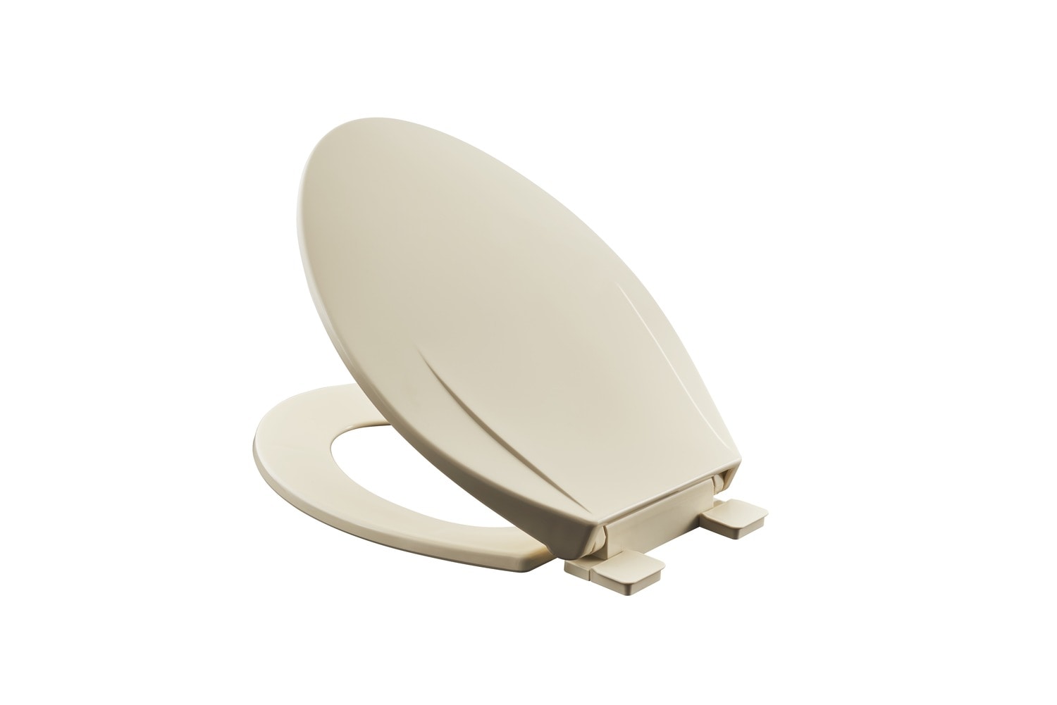 Asiento de inodoro alargado de plástico resistente MightyTuff de American Standard con cierre suave 5267A60CL.021