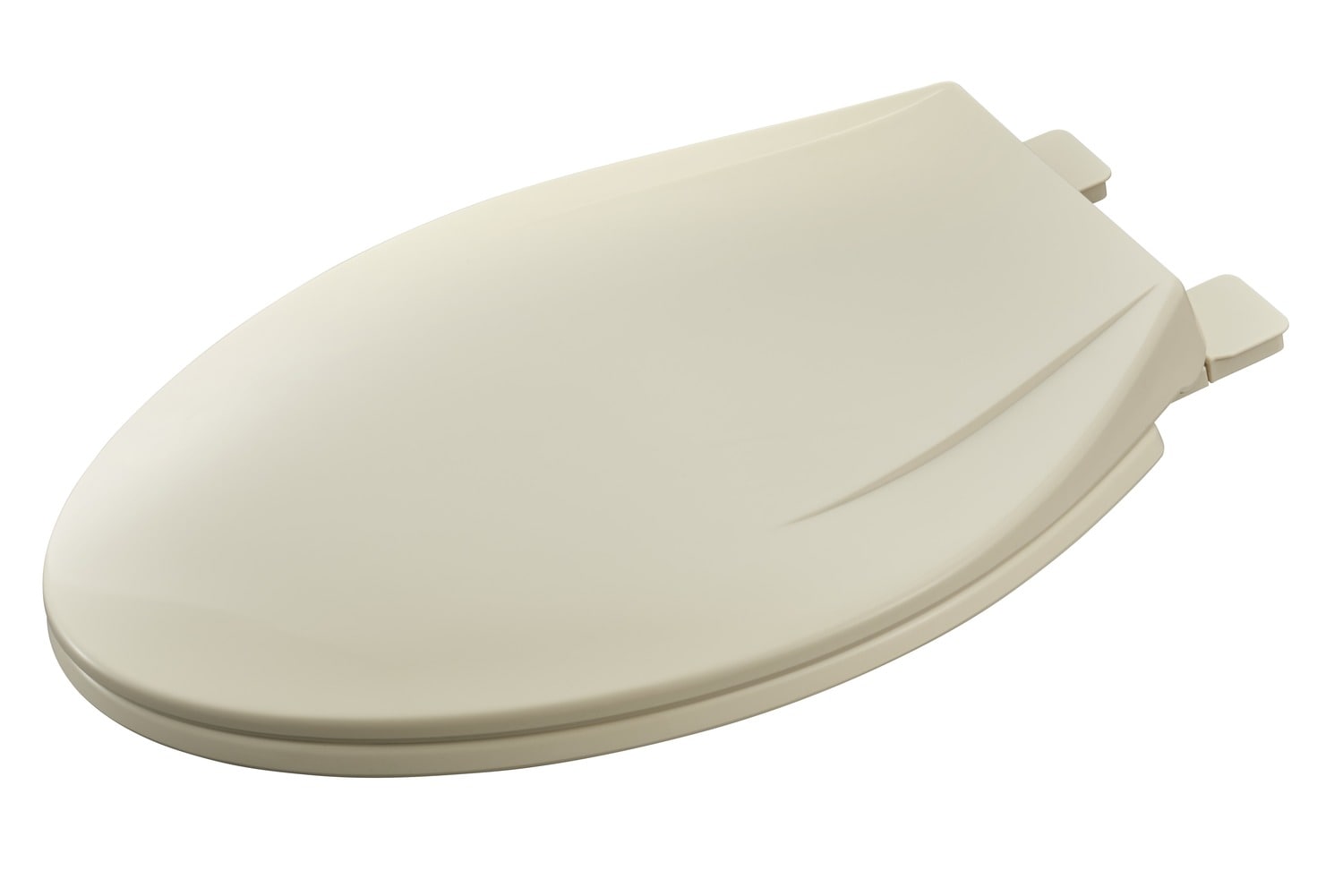 Asiento de inodoro alargado de plástico resistente MightyTuff de American Standard con cierre suave 5267A60CL.021