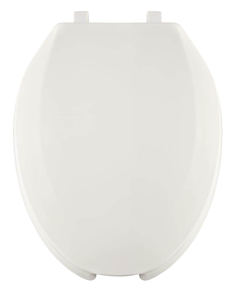 Asiento de baño alargado de plástico blanco Centoco 820TM-001