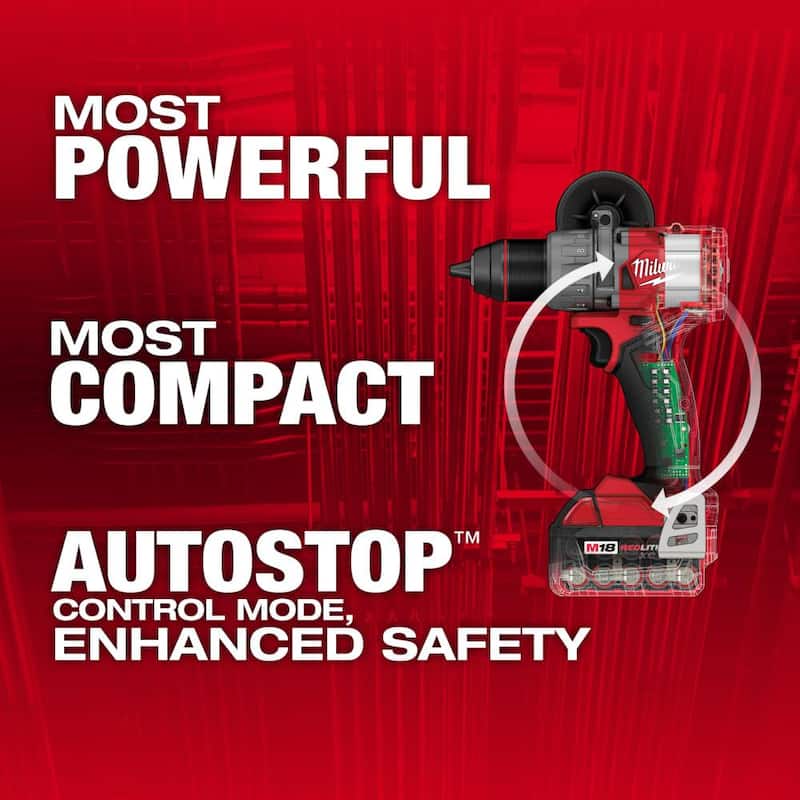 Milwaukee M18 FUEL 18V Taladro/destornillador inalámbrico sin escobillas de 1/2 pulgadas con sierra alternativa SAWZALL - 2903-22-2621-20