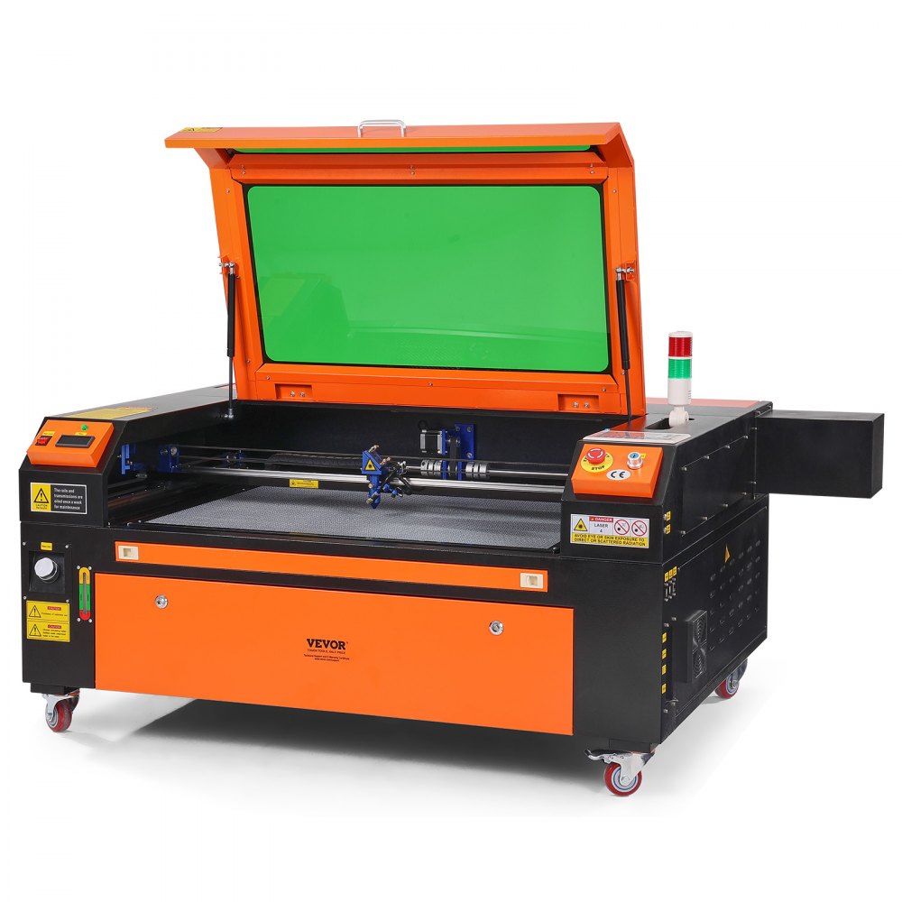 VEVOR 100W CO2 Laser Engraver, 24 x 35 in, 19.7 IPS Laser Cutter Machine with 2-Way Pass Air Assist, Compatible with LightBurn, CorelDRAW, AutoCAD, Windows, Mac OS, Linux, for Wood Acrylic Fabric More - YTSDKJCO29060NTU2V1