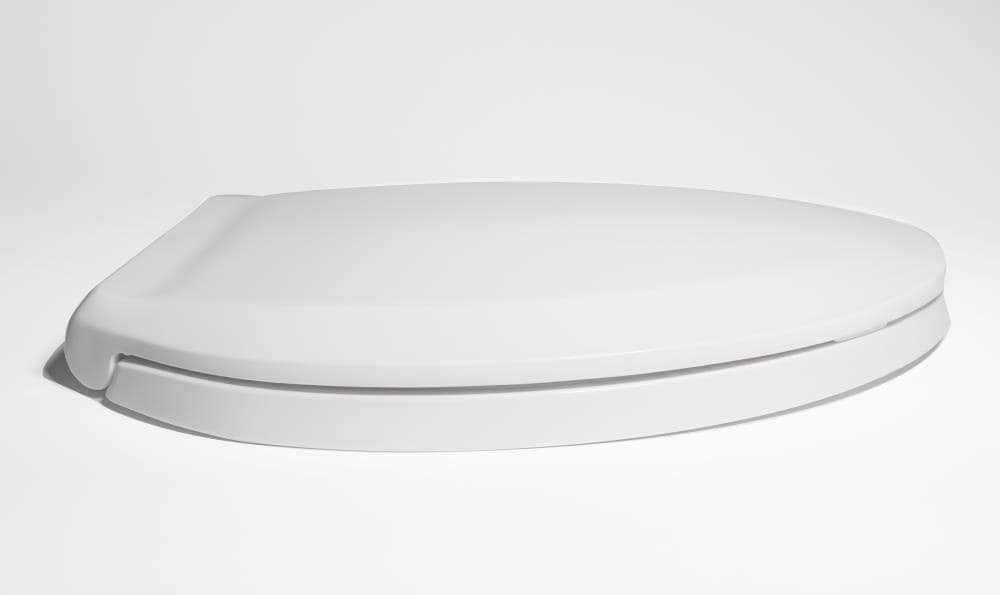 Asiento de baño alargado de plástico blanco Centoco 800TM-001