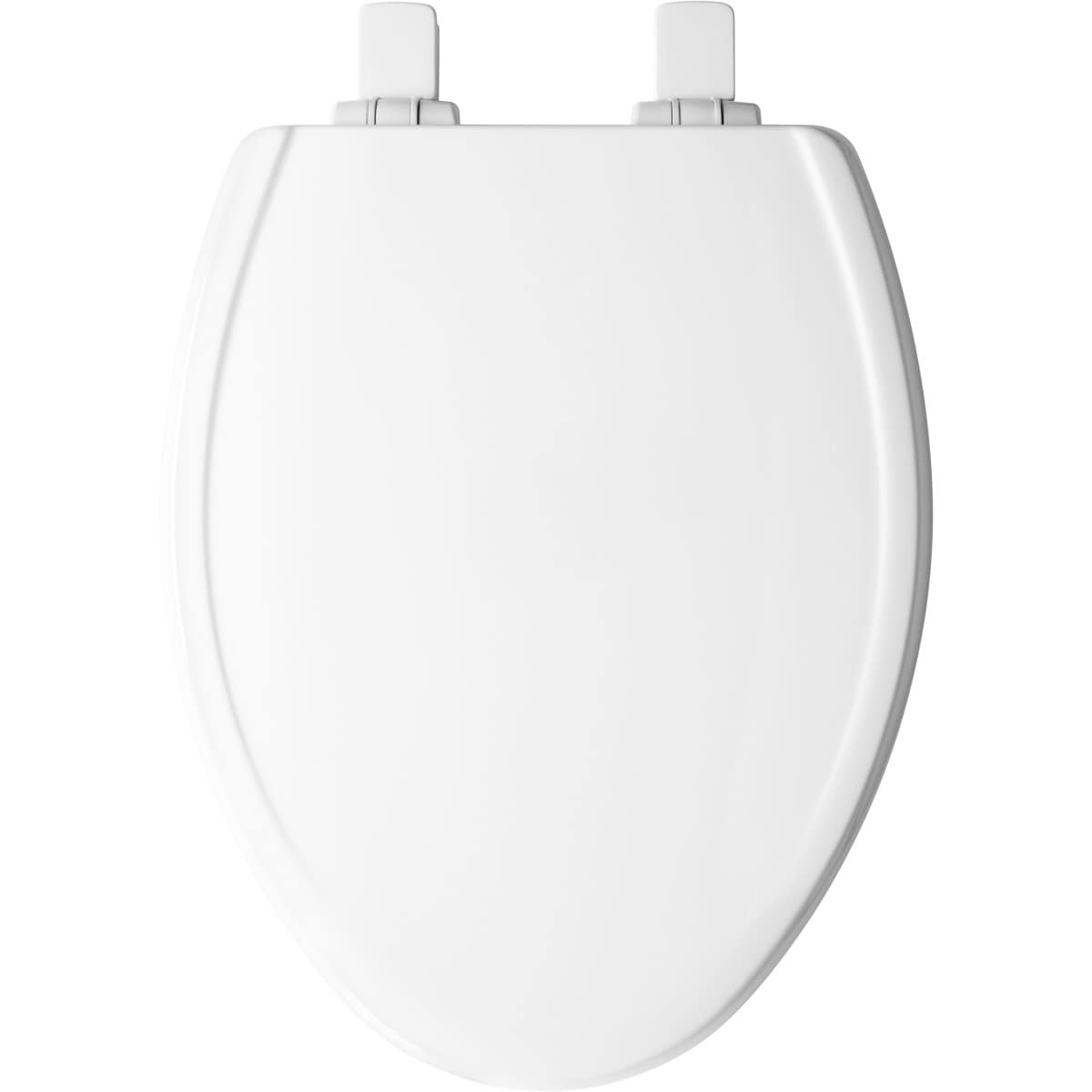 Asiento de Inodoro Alargado de Madera Blanca Bayfield Mayfair de Bemis 1721EC 000
