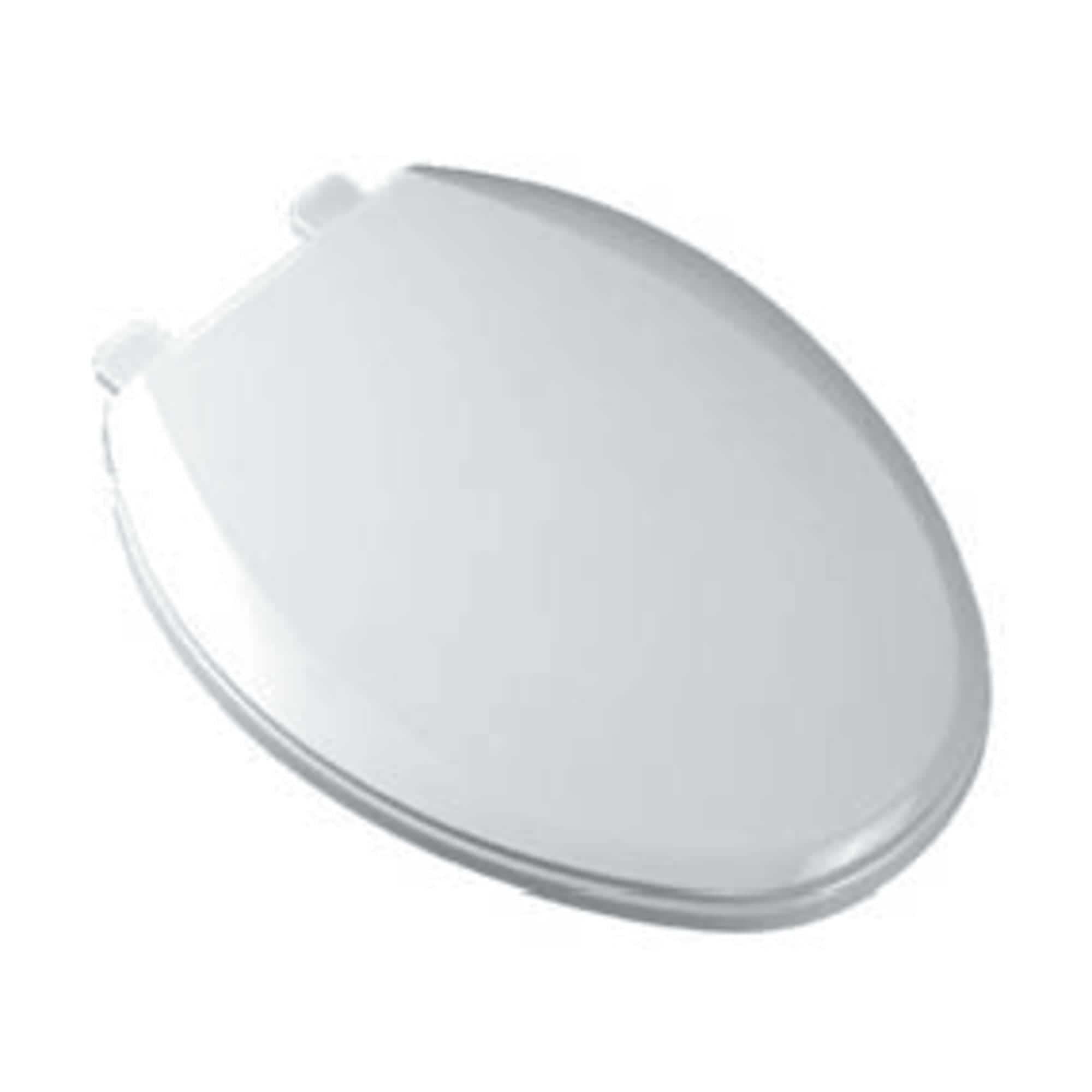 Asiento de baño alargado de plástico con cierre suave en color bizcocho PROFLO PFTSEC2000BS