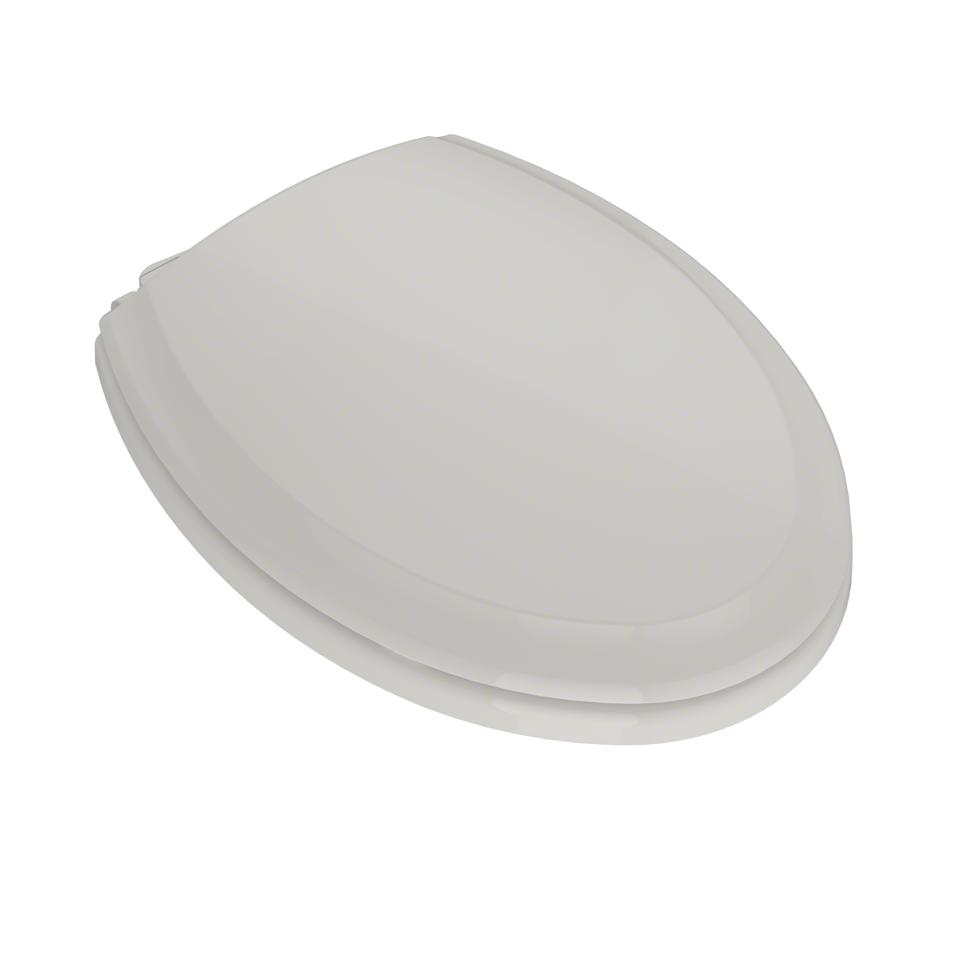 Asiento de Inodoro alargado de cierre suave en color blanco colonial de plástico TOTO Guinevere SS224-11