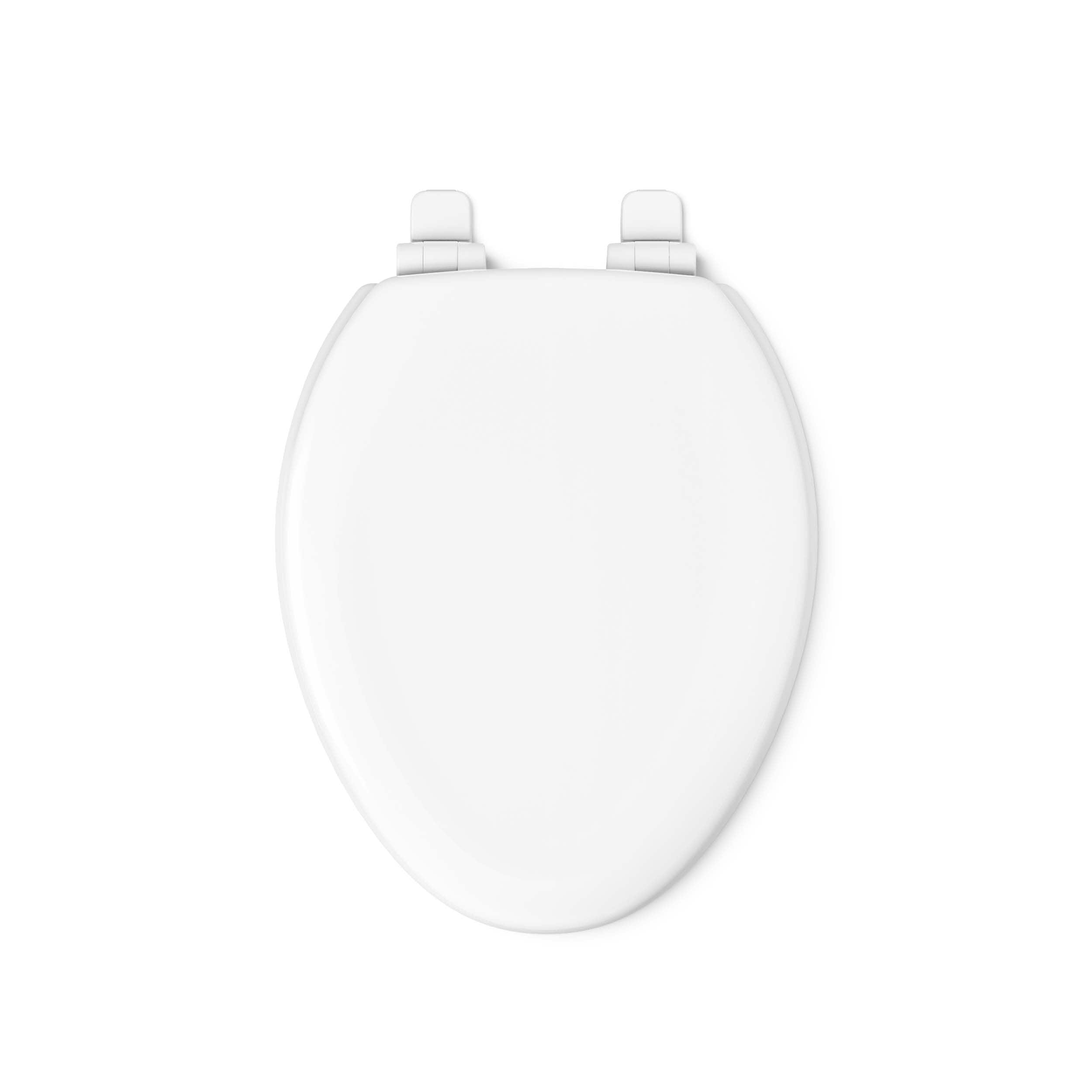 Asiento de inodoro alargado con cierre suave de madera blanca Stonewood KOHLER K-20466-0