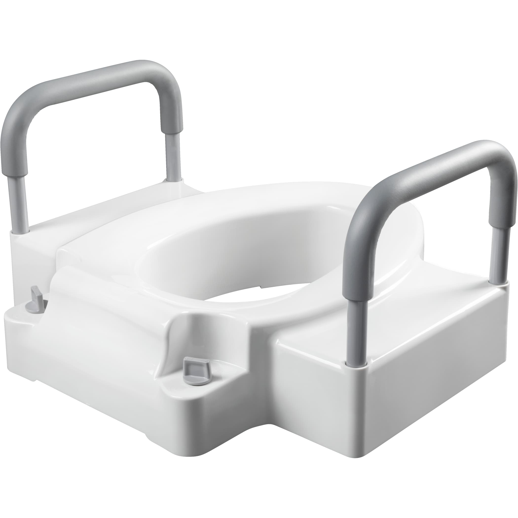 Asiento de Inodoro Blanco Alargado de Plástico Elevado Bemis Rise 4.5" A84505T 000