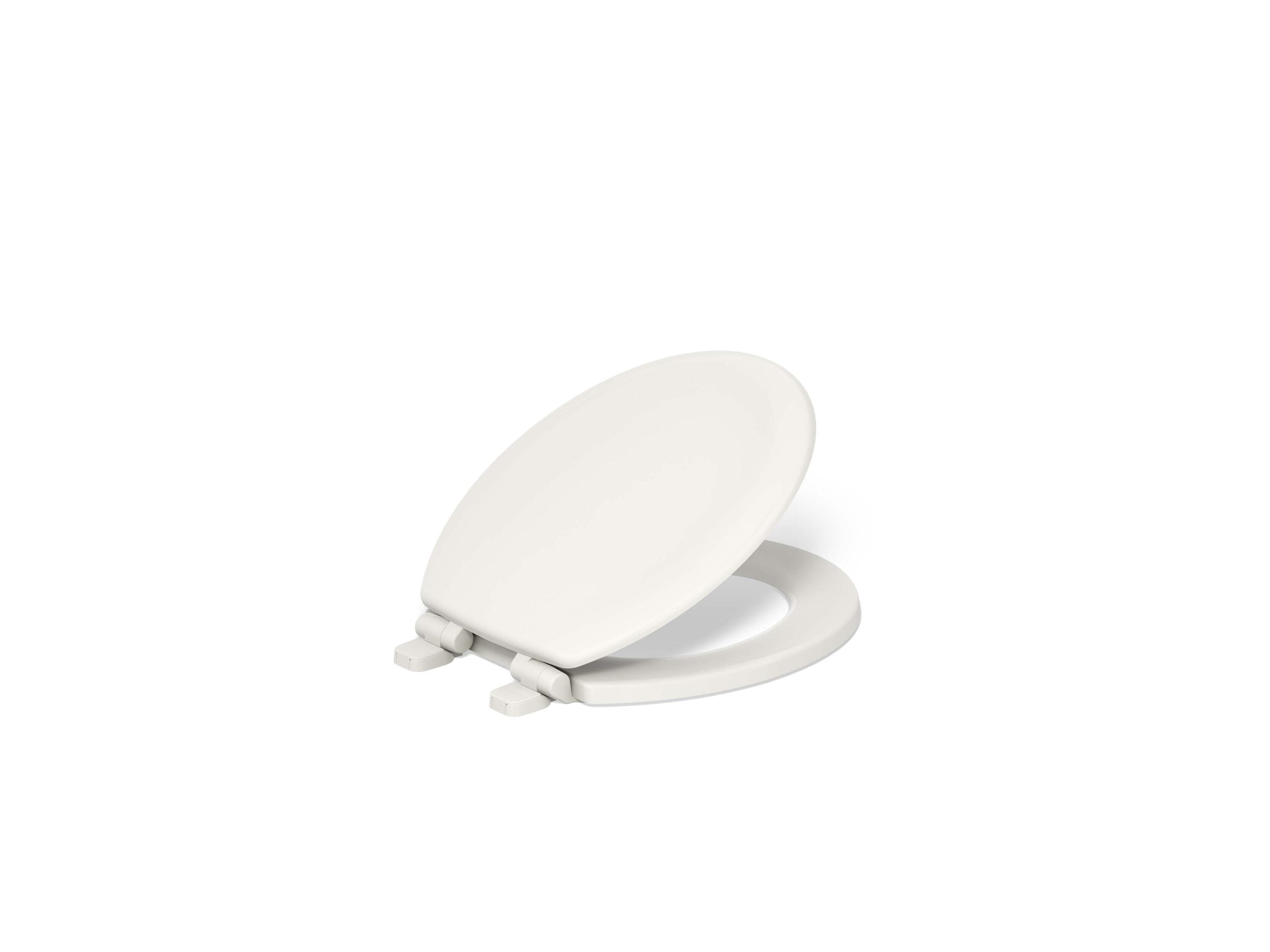 Asiento de inodoro redondo silencioso de madera en color galleta de la marca KOHLER Stonewood - Modelo K-20467-96.
