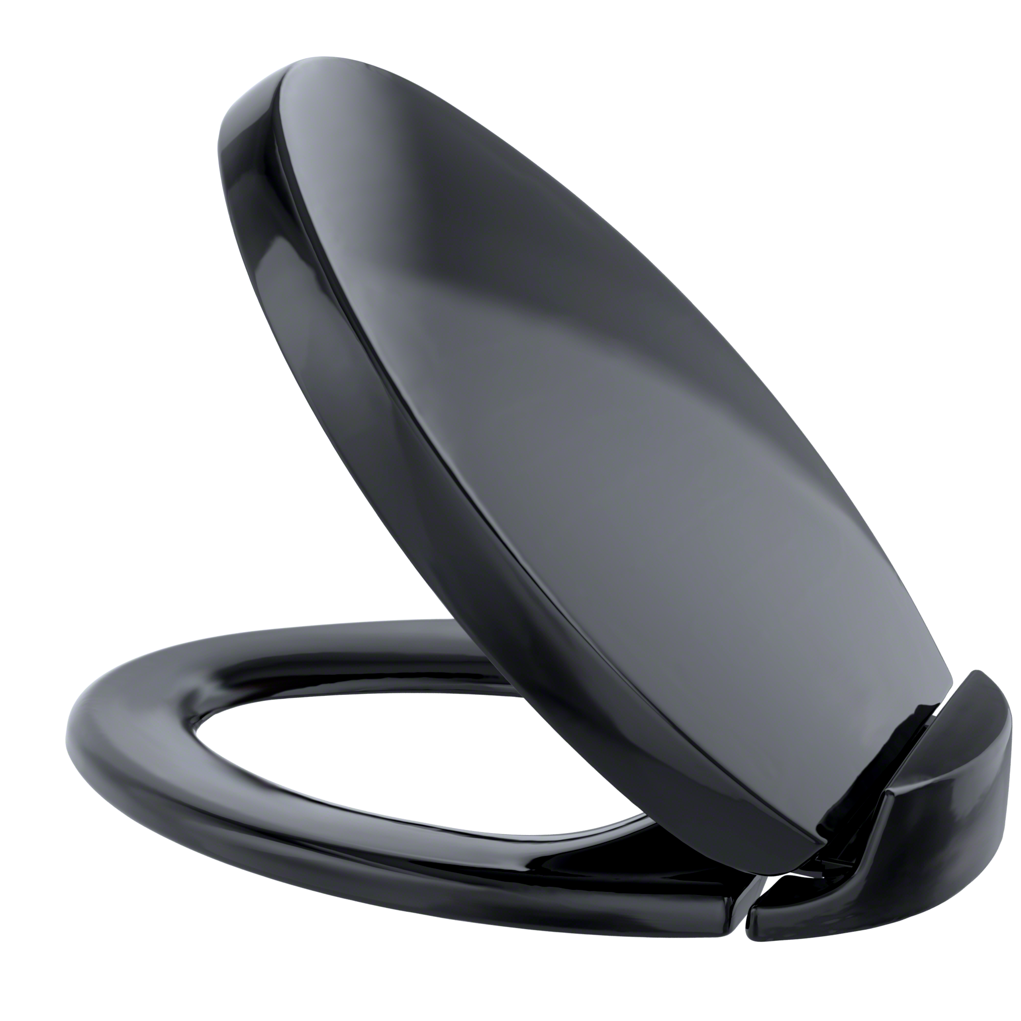 Asiento de baño alargado de cierre suave de ébano de plástico TOTO SS204-51