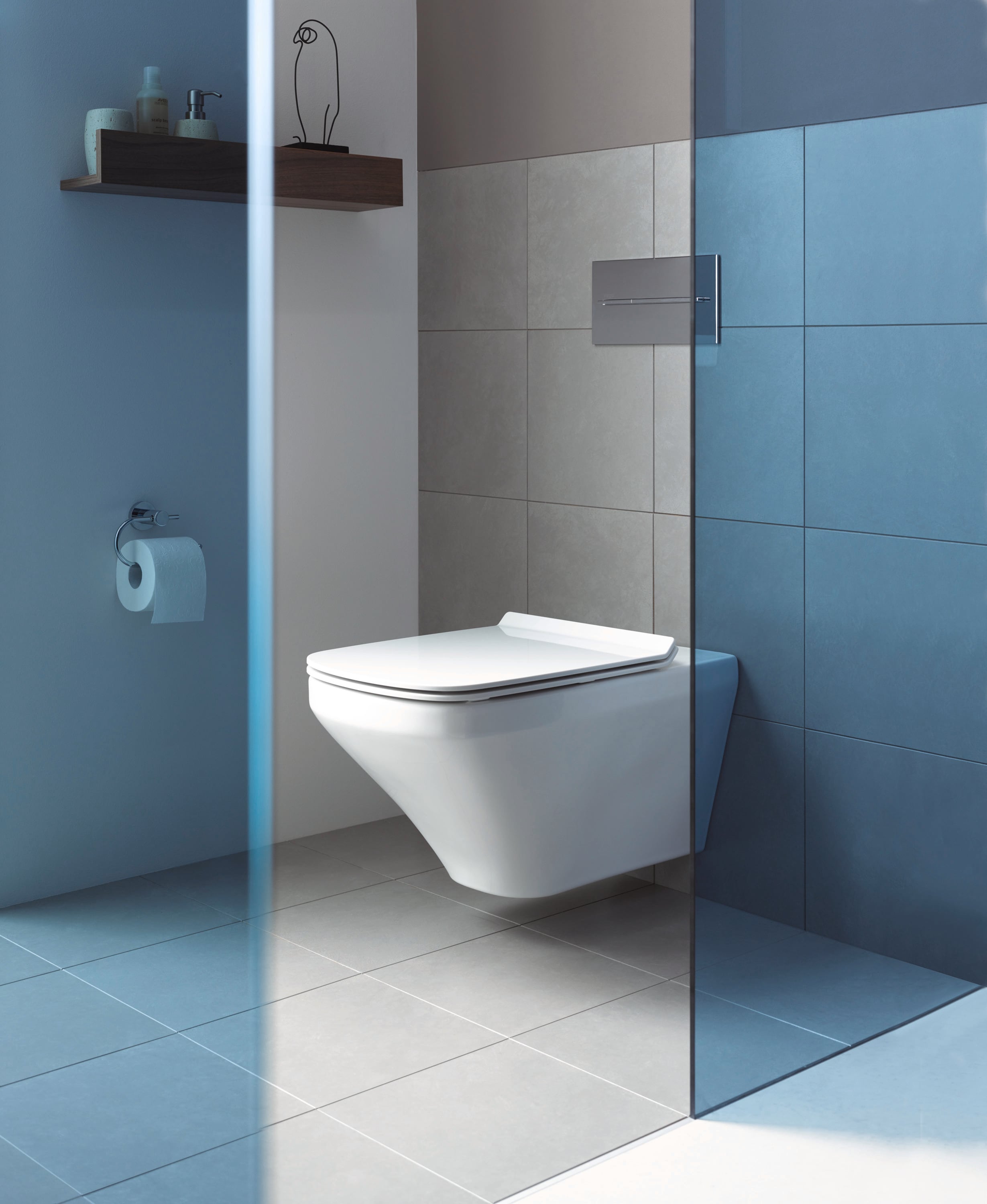 Asiento de inodoro Duravit DuraStyle Blanco de Plástico con Cierre Suave y Alargado 0060590000