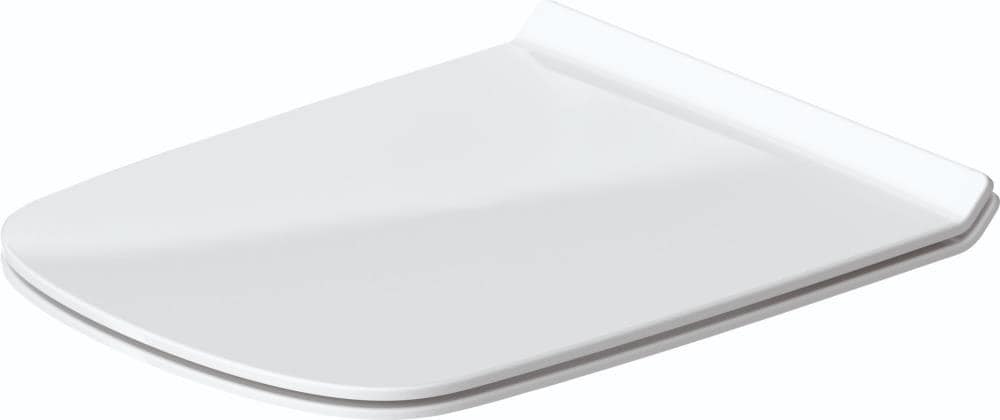 Asiento de inodoro Duravit DuraStyle Blanco de Plástico con Cierre Suave y Alargado 0060590000