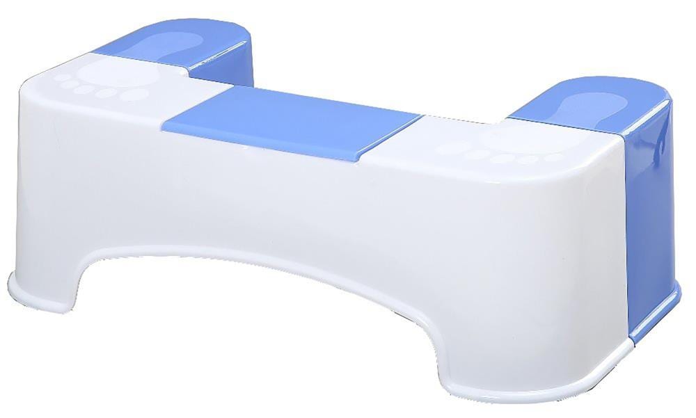 Elevador de baño azul/blanco de 7 pulgadas Keeney Keeney SQTI