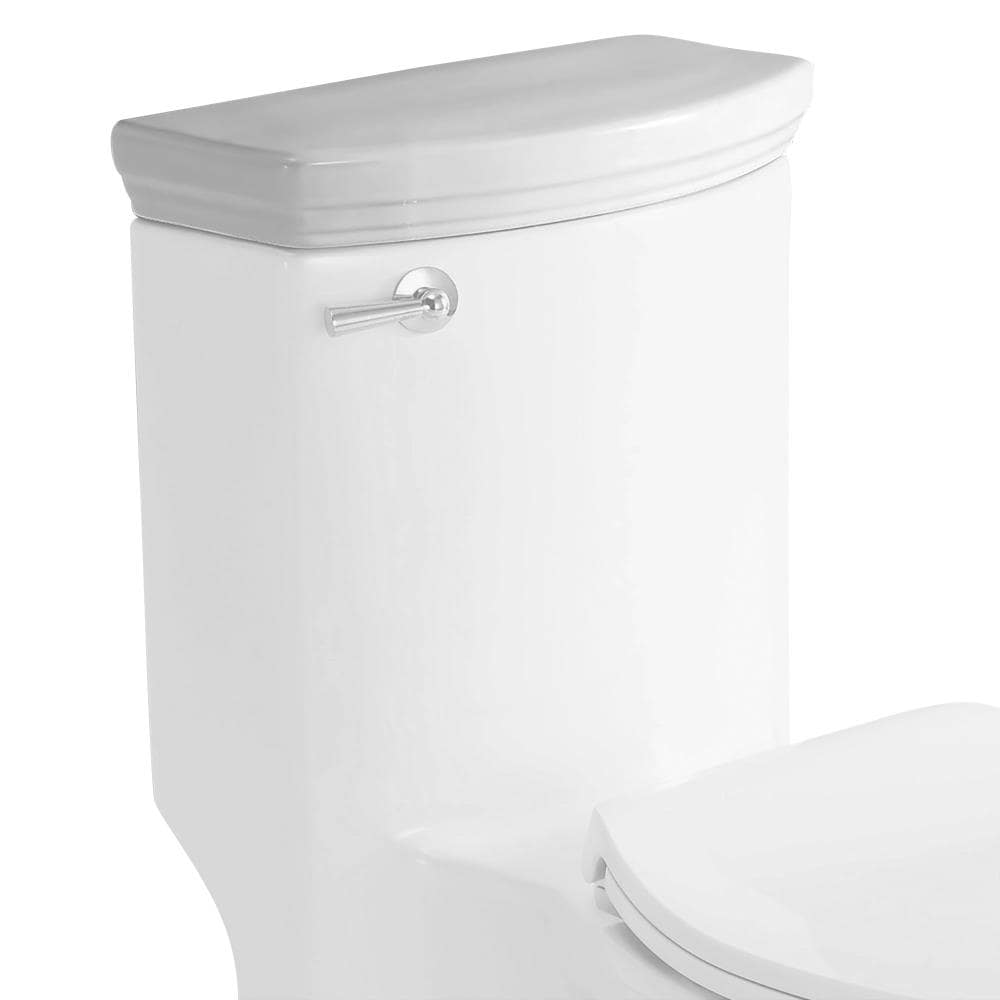 Tapa de tanque para inodoro de porcelana blanca EAGO R-364LID