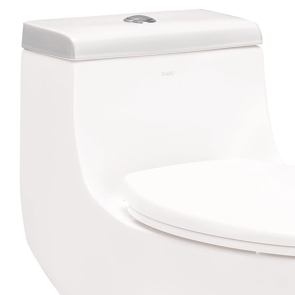 Tapa para tanque de inodoro de porcelana blanca EAGO R-358LID