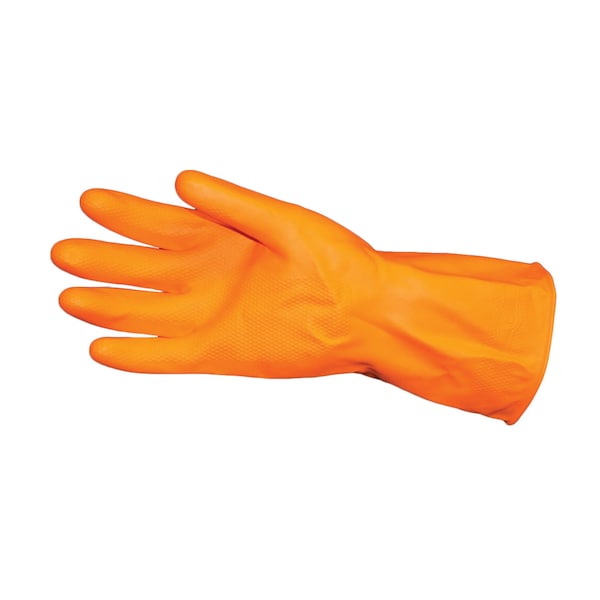 Guante de nailon de lujo para Impact Products, naranja extra pesado de 12 pulgadas de largo, paquete de 12 - 8430L