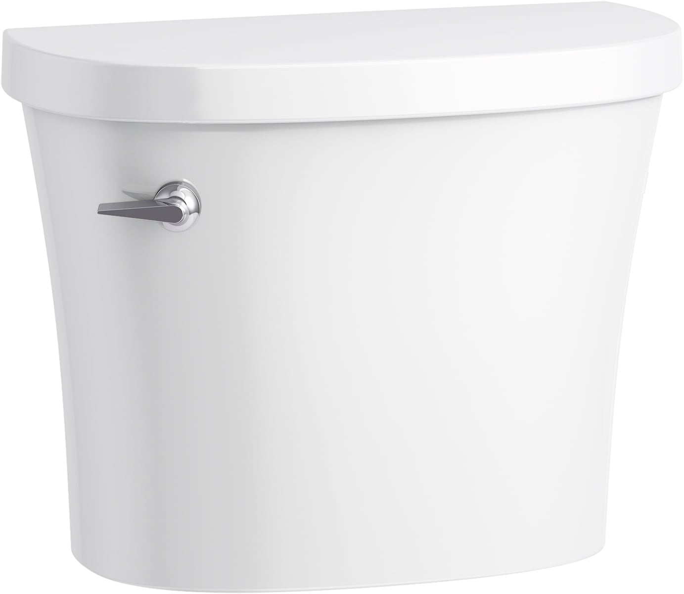 Tanque de inodoro de descarga única KOHLER Kingston Blanco 1.28 GPF K-25100-0