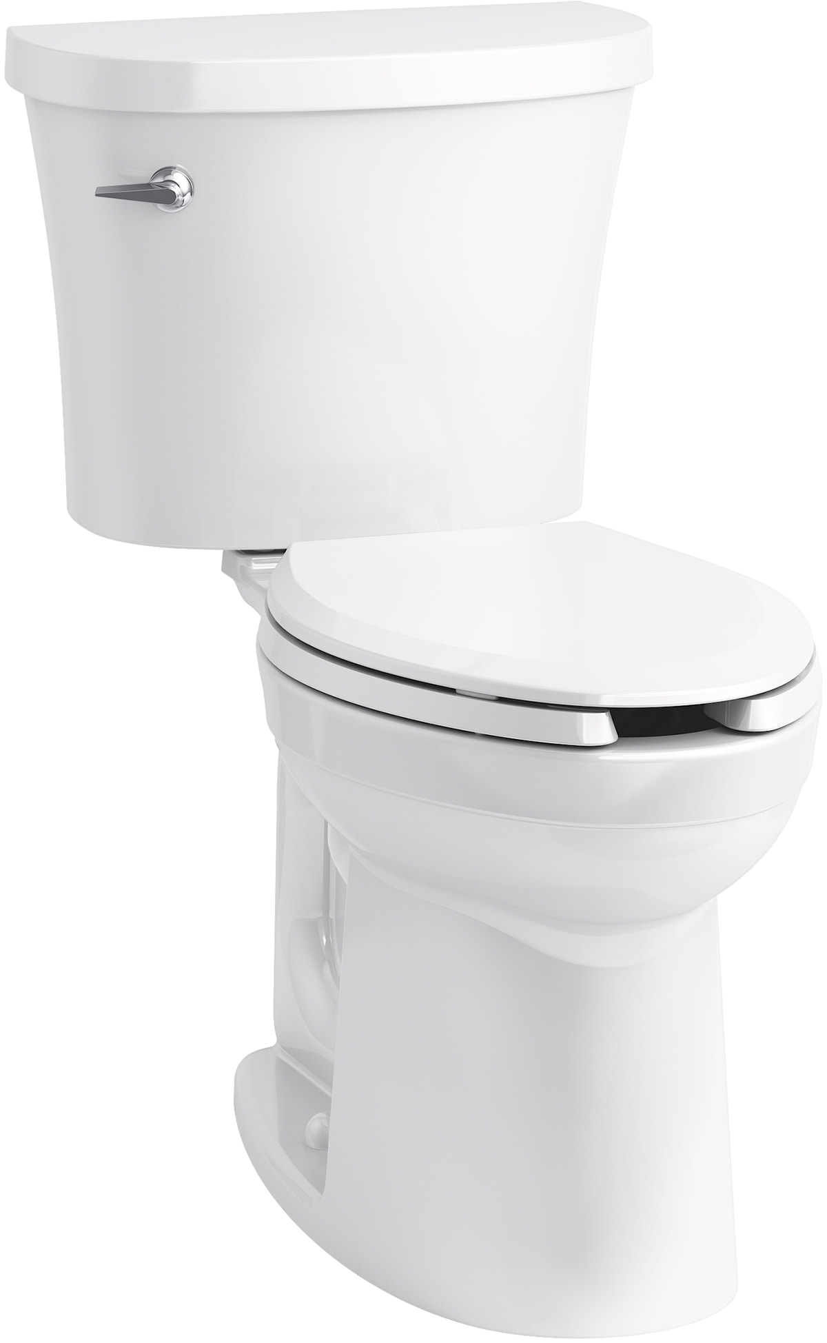 Tanque de inodoro de descarga única KOHLER Kingston Blanco 1.28 GPF K-25100-0