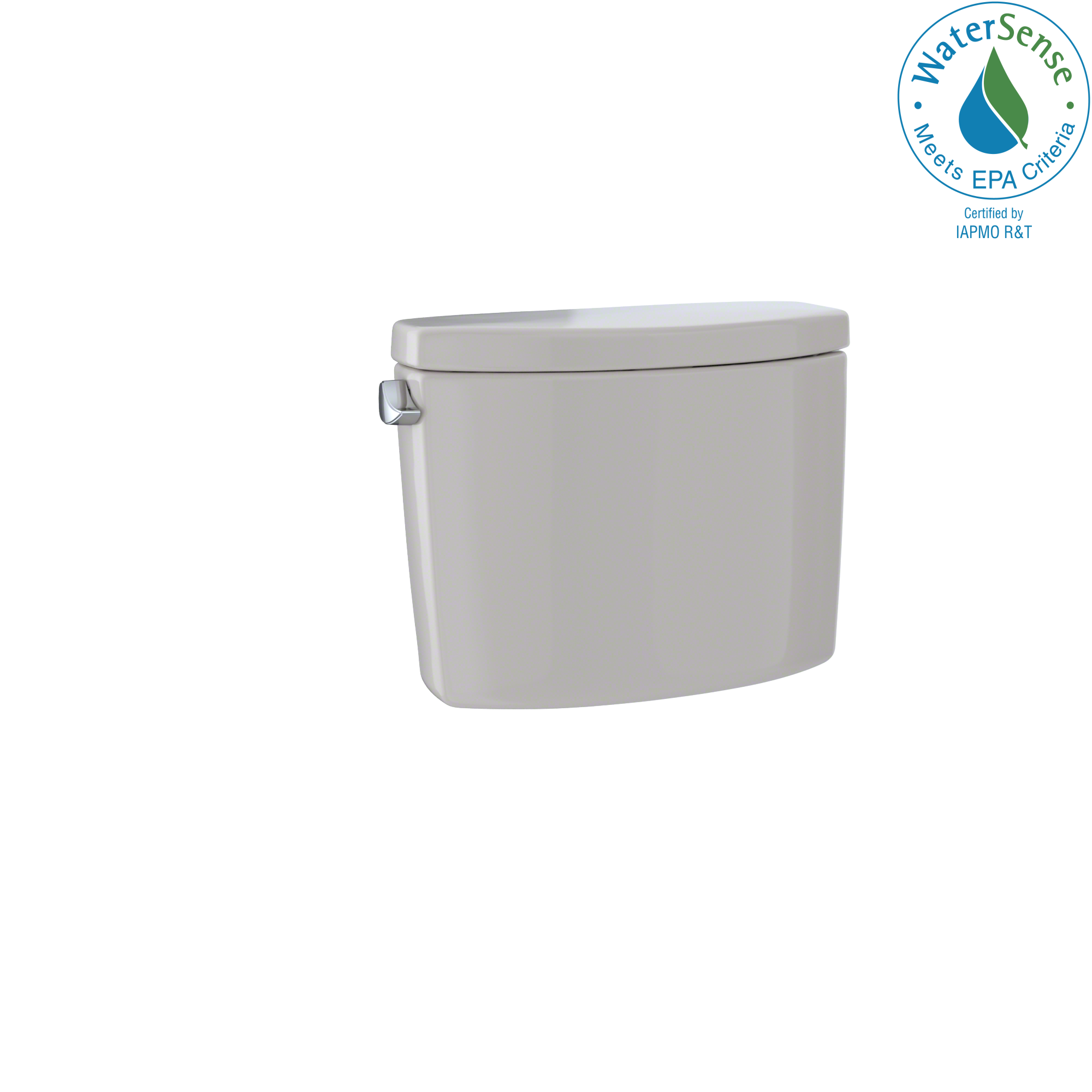 Tanque de inodoro de alto rendimiento con descarga simple de 1.28 GPF en beige Sedona TOTO Drake II ST454EA-12