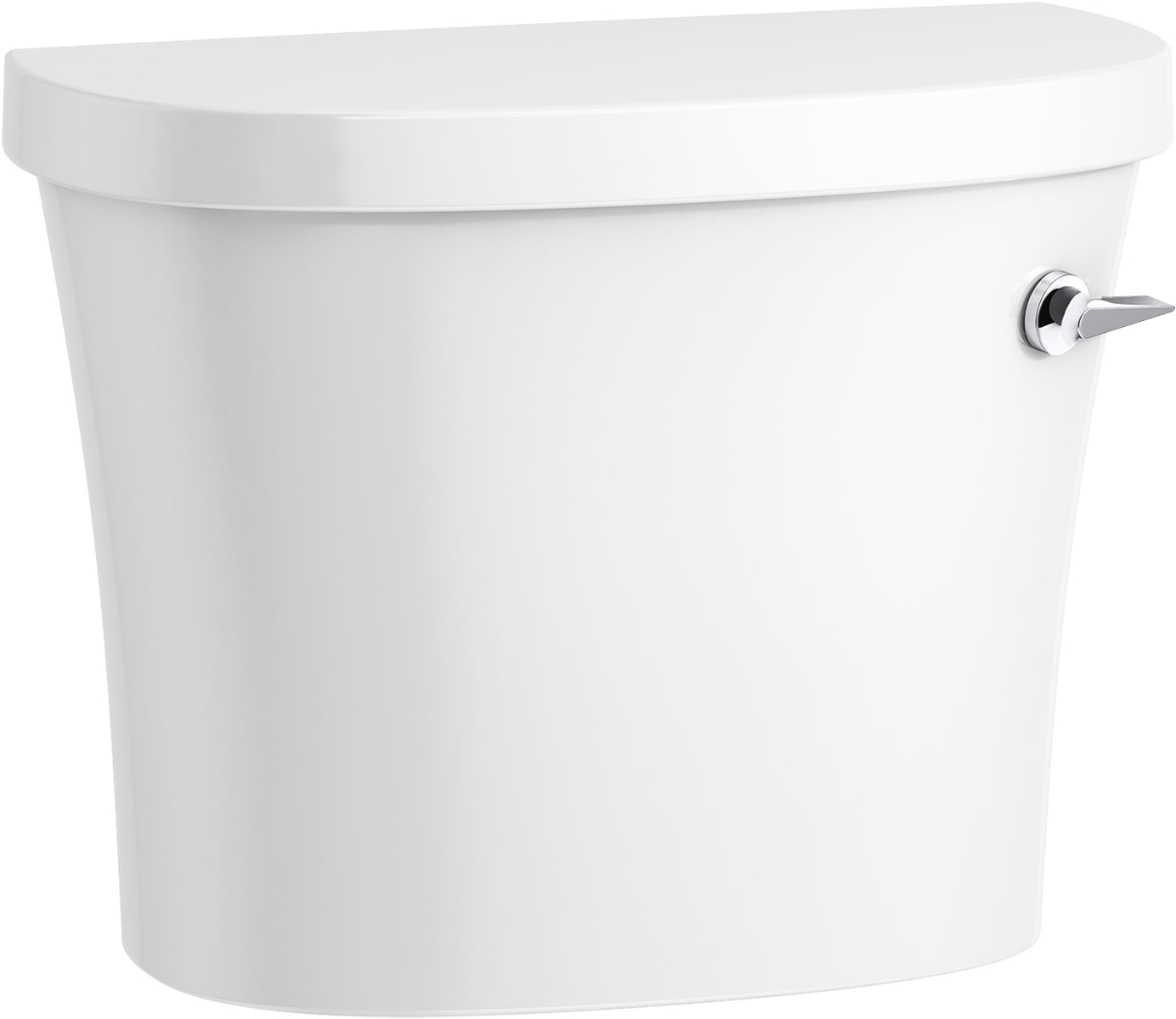 Tanque de inodoro KOHLER Kingston Blanco 1.28 GPF con descarga única K-25100-RA-0