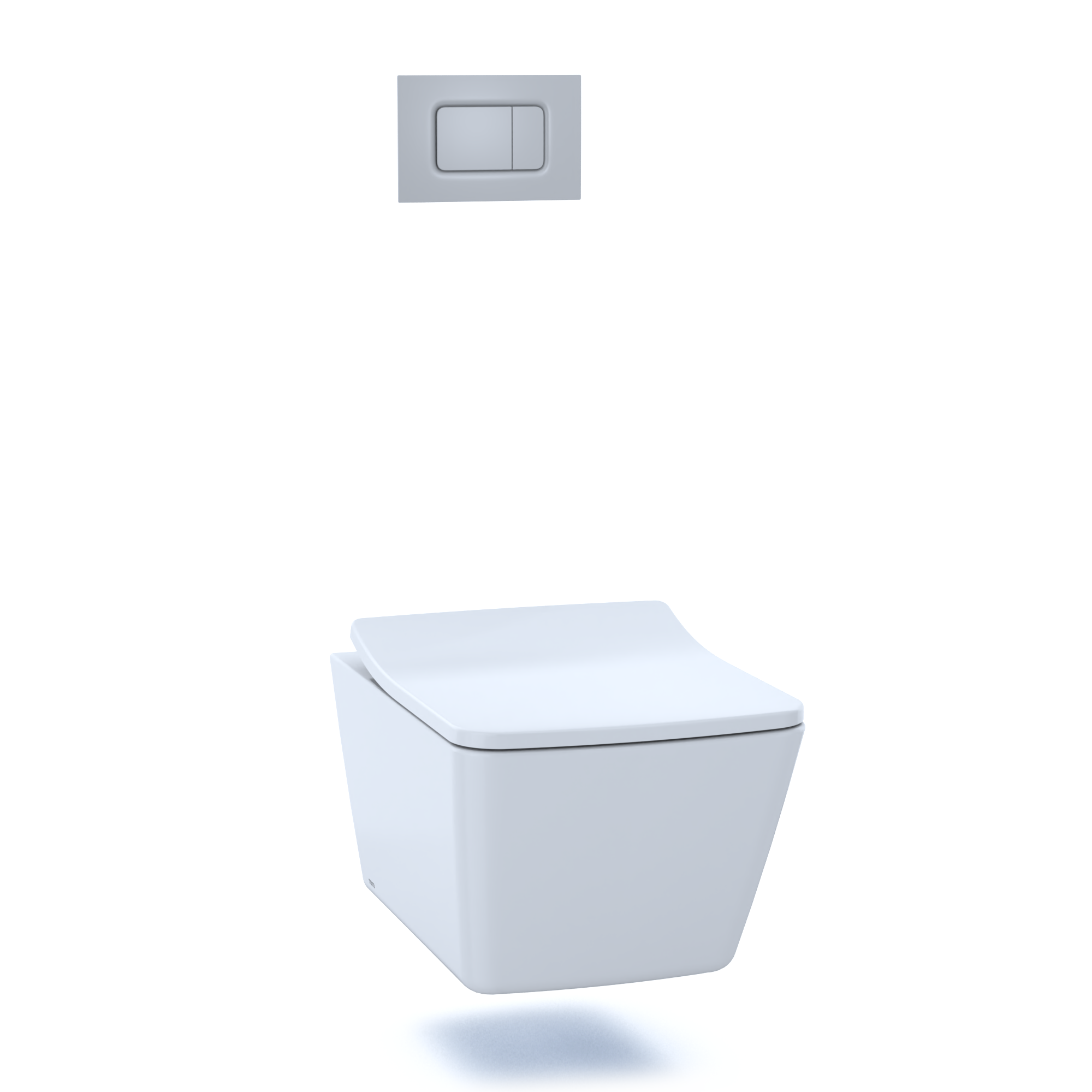 Tanque de baño de alta eficiencia TOTO DuoFit en múltiples colores con doble descarga de 0.9 GPF WT172M