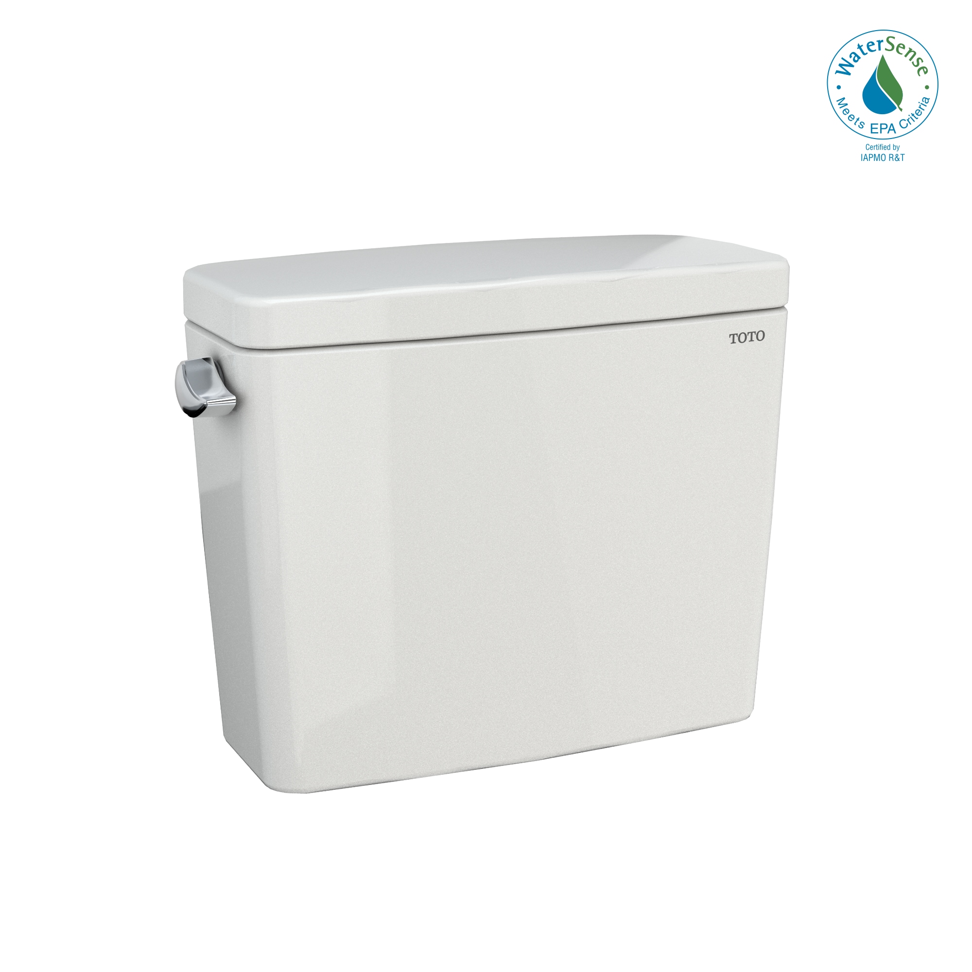 Taza de baño de alta eficiencia con tanque de descarga única de 1.28 -GPF en color blanco colonial de estilo Drake de TOTO ST776EA-11