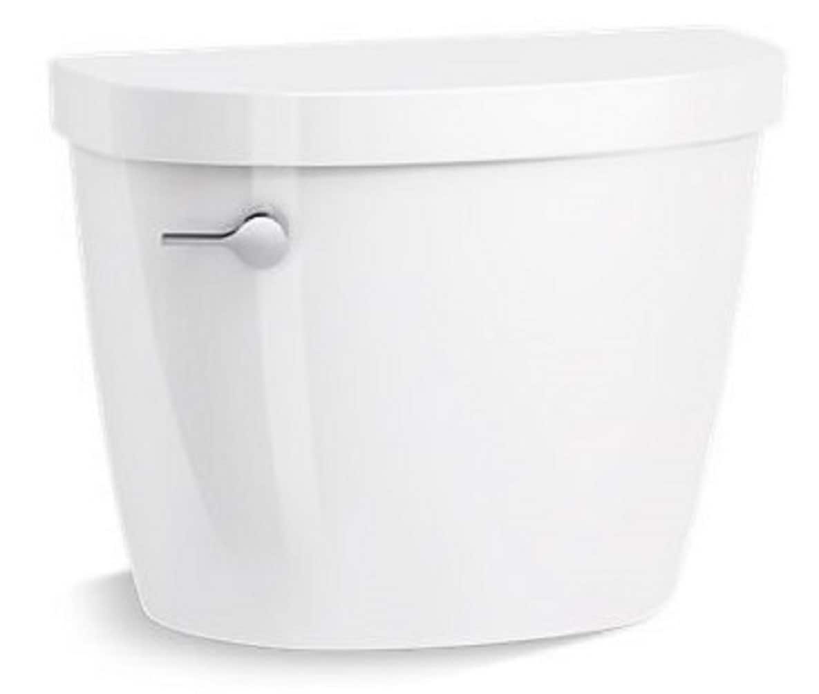 Depósito de inodoro de descarga simple de 1.28 GPF en blanco KOHLER 31618-0