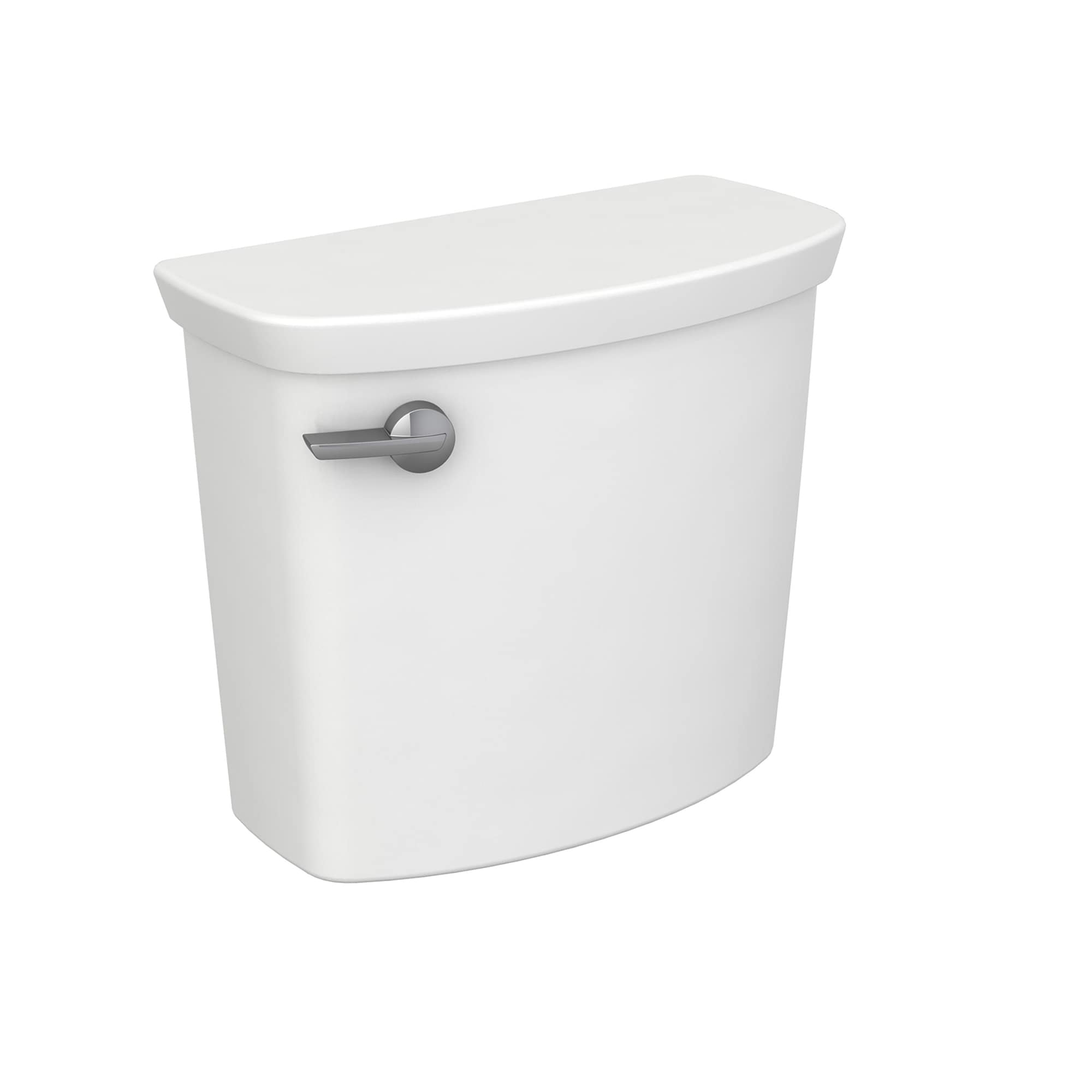 Tanque de inodoro de alta eficiencia American Standard Glenwall VorMax Blanco 1.28 GPF de doble descarga