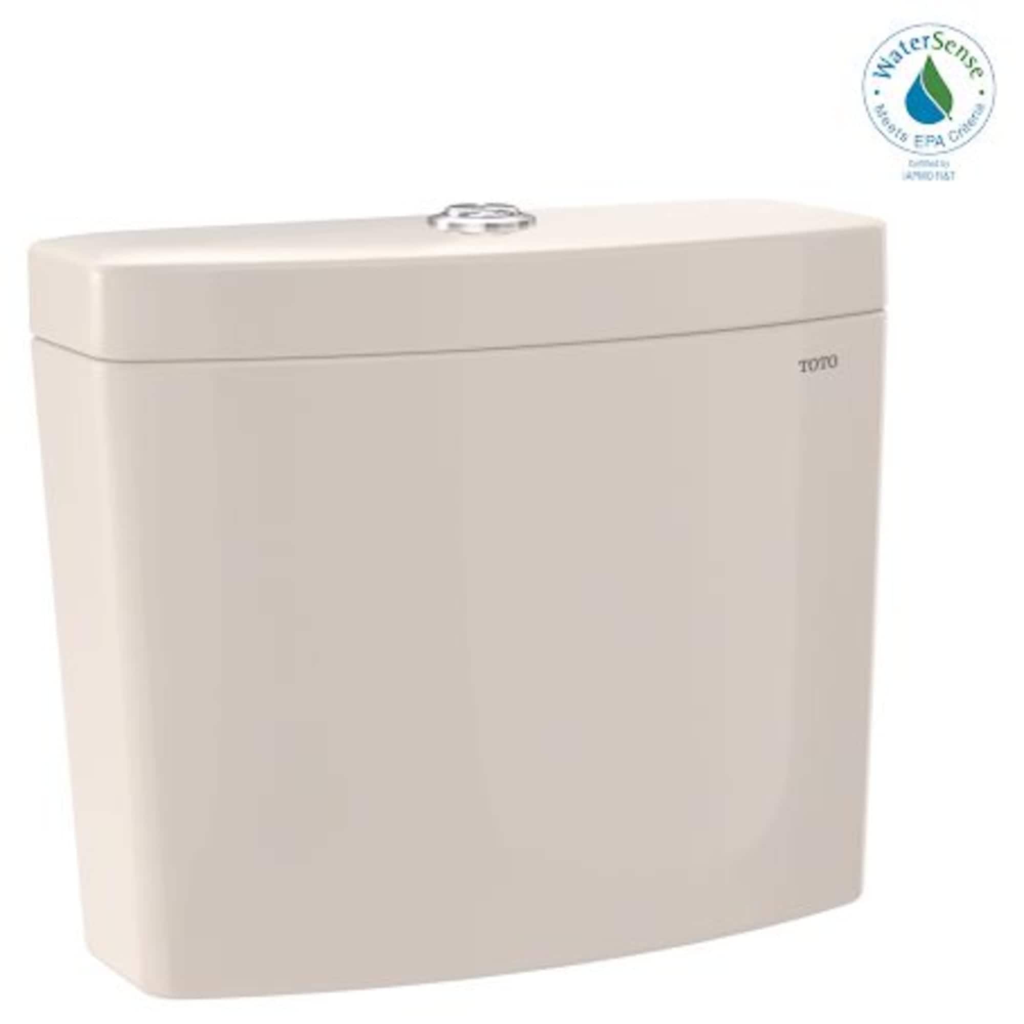 Tanque de inodoro de alta eficiencia de doble descarga de 1.28 GPF en beige Sedona TOTO ST446EMNA-12
