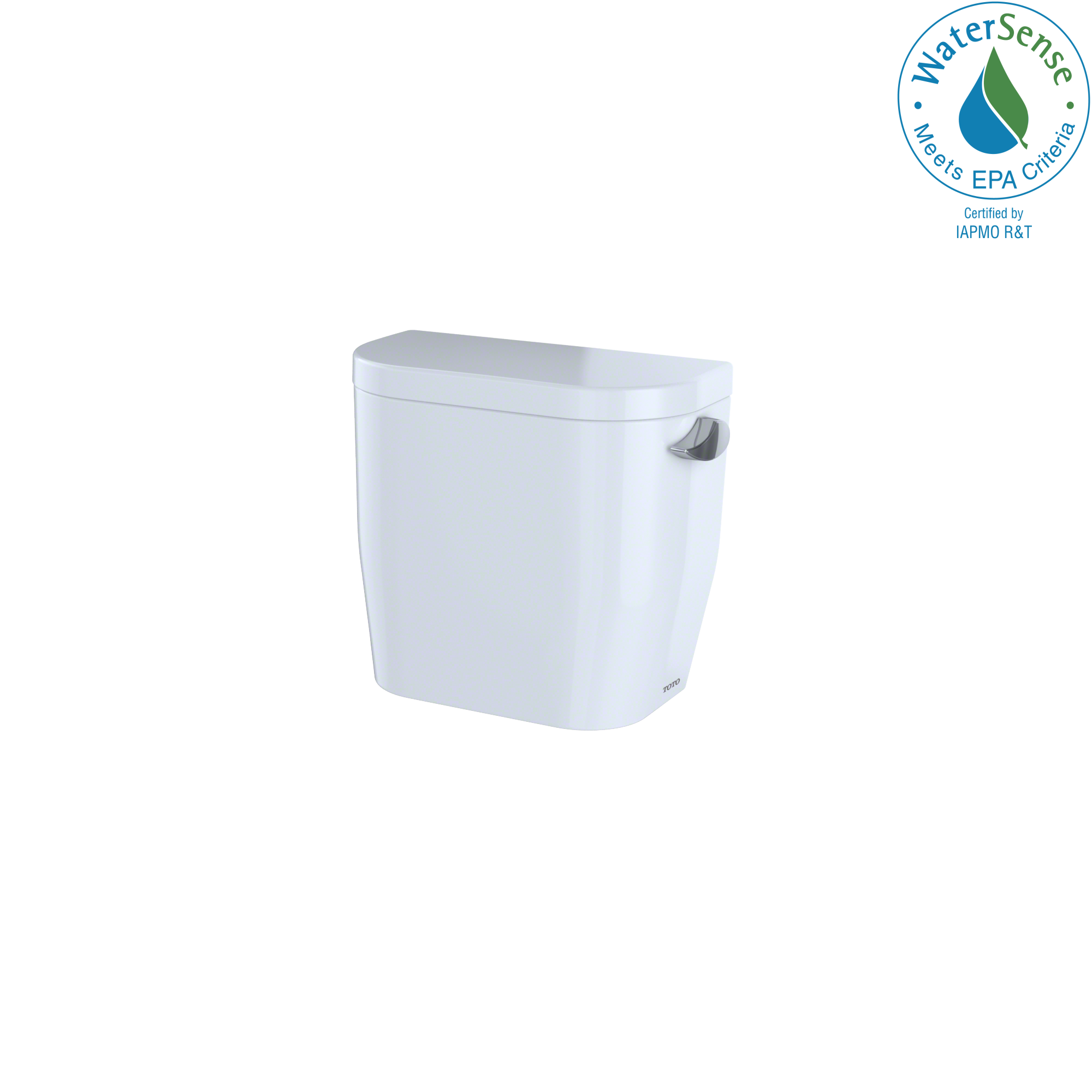 Tanque de baño de eficiencia alta TOTO Entrada Blanco Algodón 1.28 GPF con descarga única.