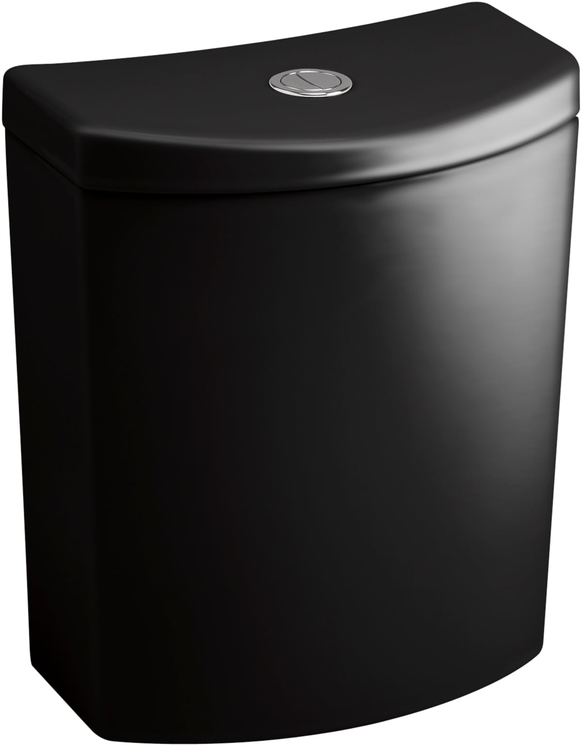 Taza de baño de alta eficiencia con doble descarga KOHLER Persuade Curv en negro de 1.6 GPF - Tanque para Taza de Baño K-3569-7.