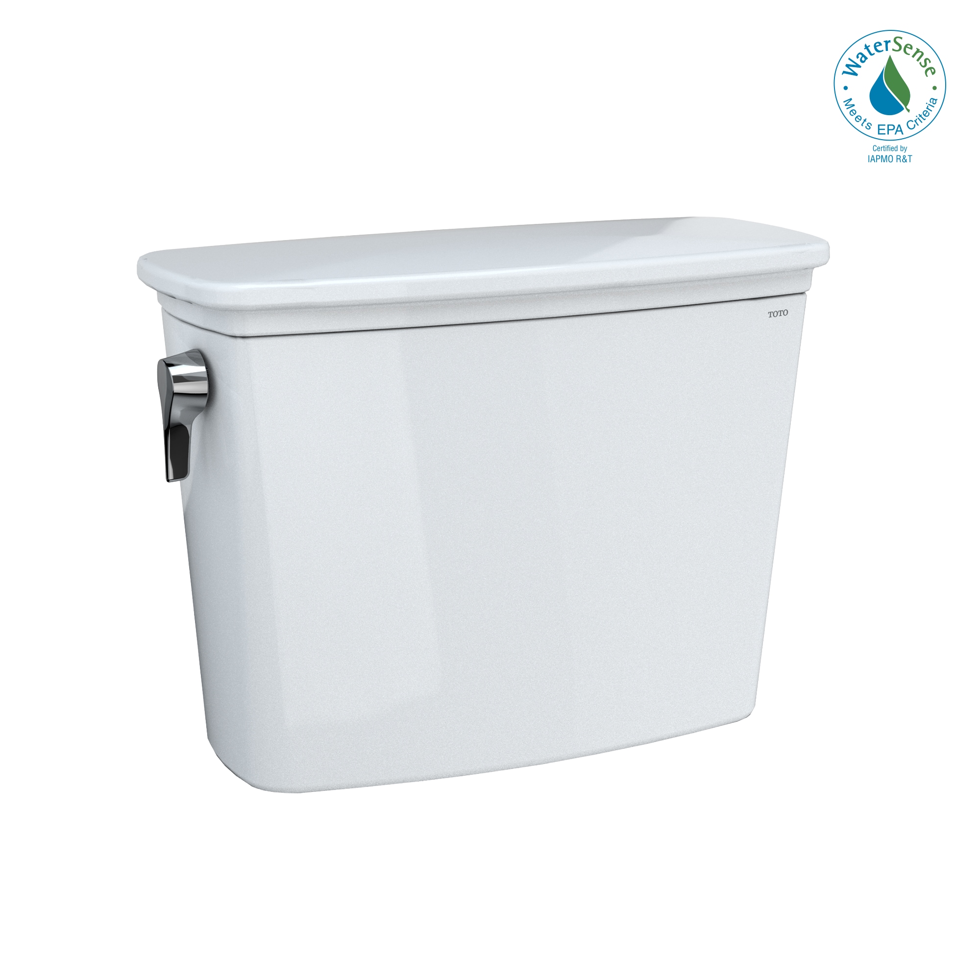 Tanque de inodoro de alta eficiencia TOTO Drake Blanco Algodón 1.28 GPF con descarga única ST786EA-01
