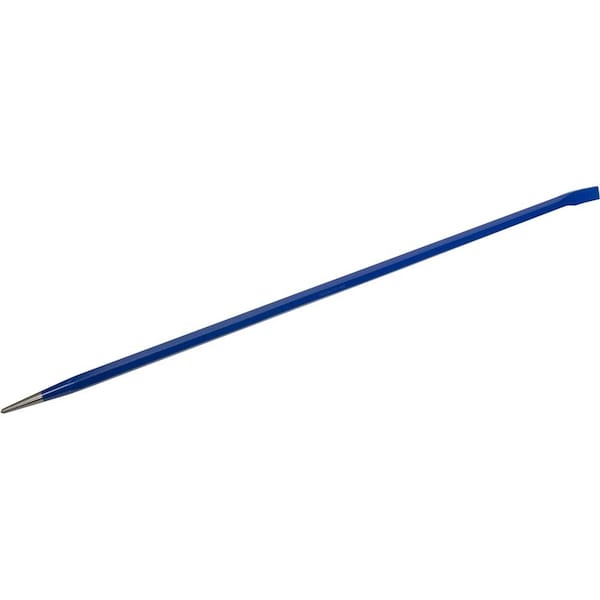 Gray Tools 42" Pinch Bar, 7/8" Hexagon Shank, Royal Blue Paint Finish - C43