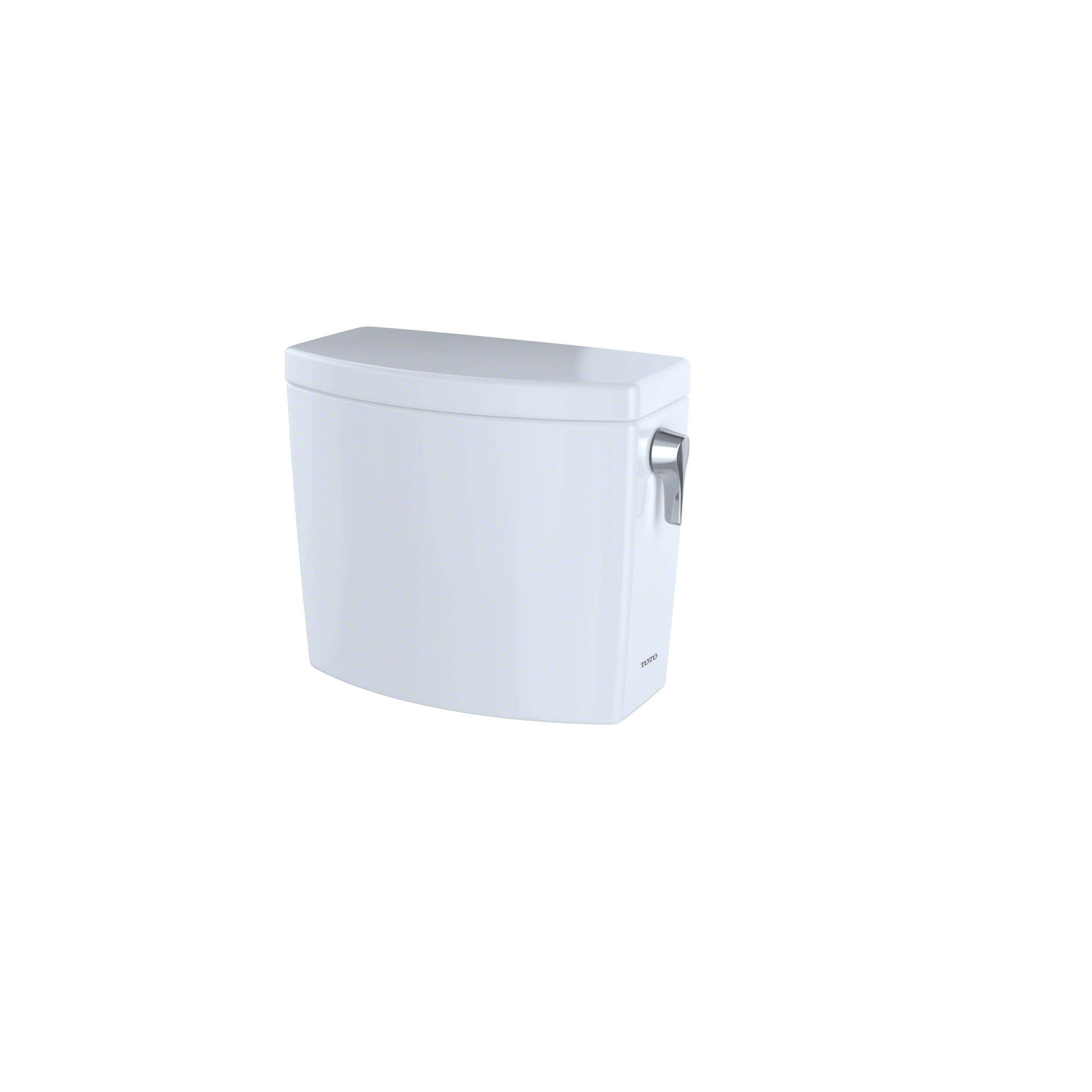 Tanque de inodoro de alta eficiencia TOTO Drake II en color blanco algodón con descarga única ST453UR-01.