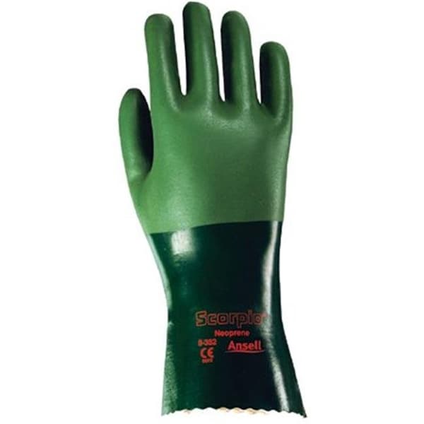 Ansell Guantes Recubiertos de Neopreno Scorpio - Talla 9 - 012-8-352-9