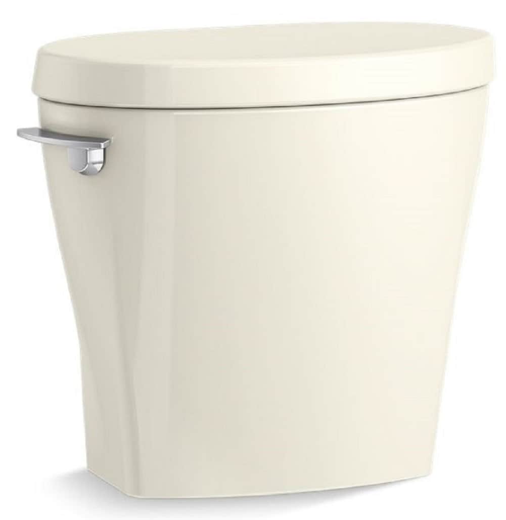 Tanque de inodoro de descarga única de 1.28 GPF en biscuit 20203-96 de KOHLER