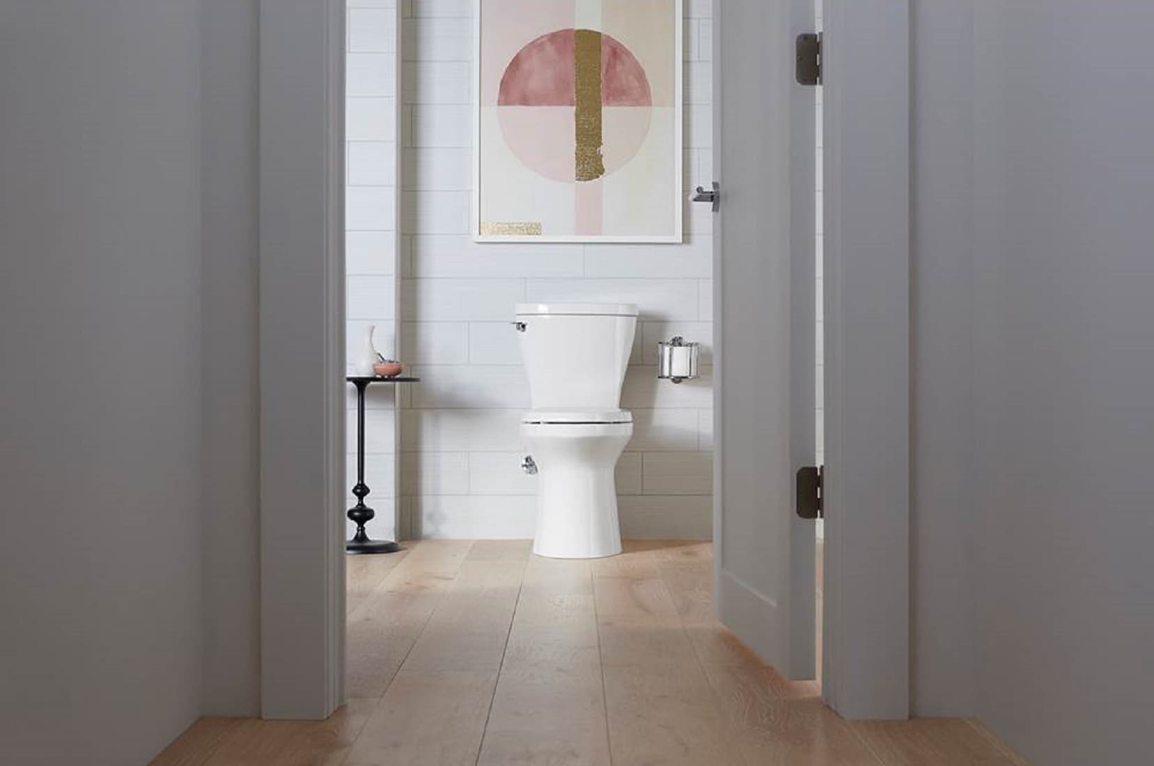 Tanque de baño con descarga única de 1.28 galones por descarga en color blanco KOHLER 20203-0