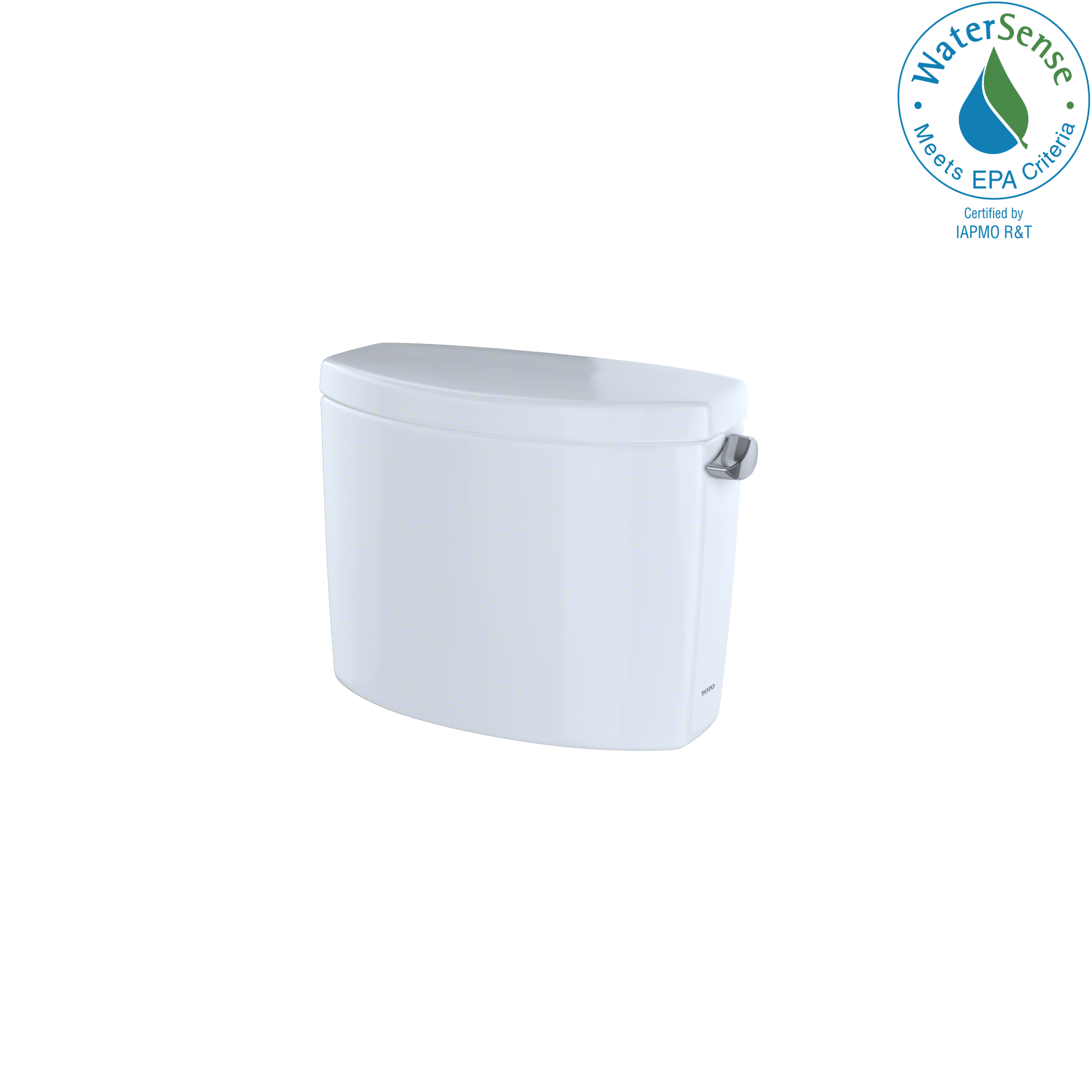 Taza de baño de alta eficiencia TOTO Drake II en color blanco algodón con descarga única de 1.28 GPF ST454ER-01.