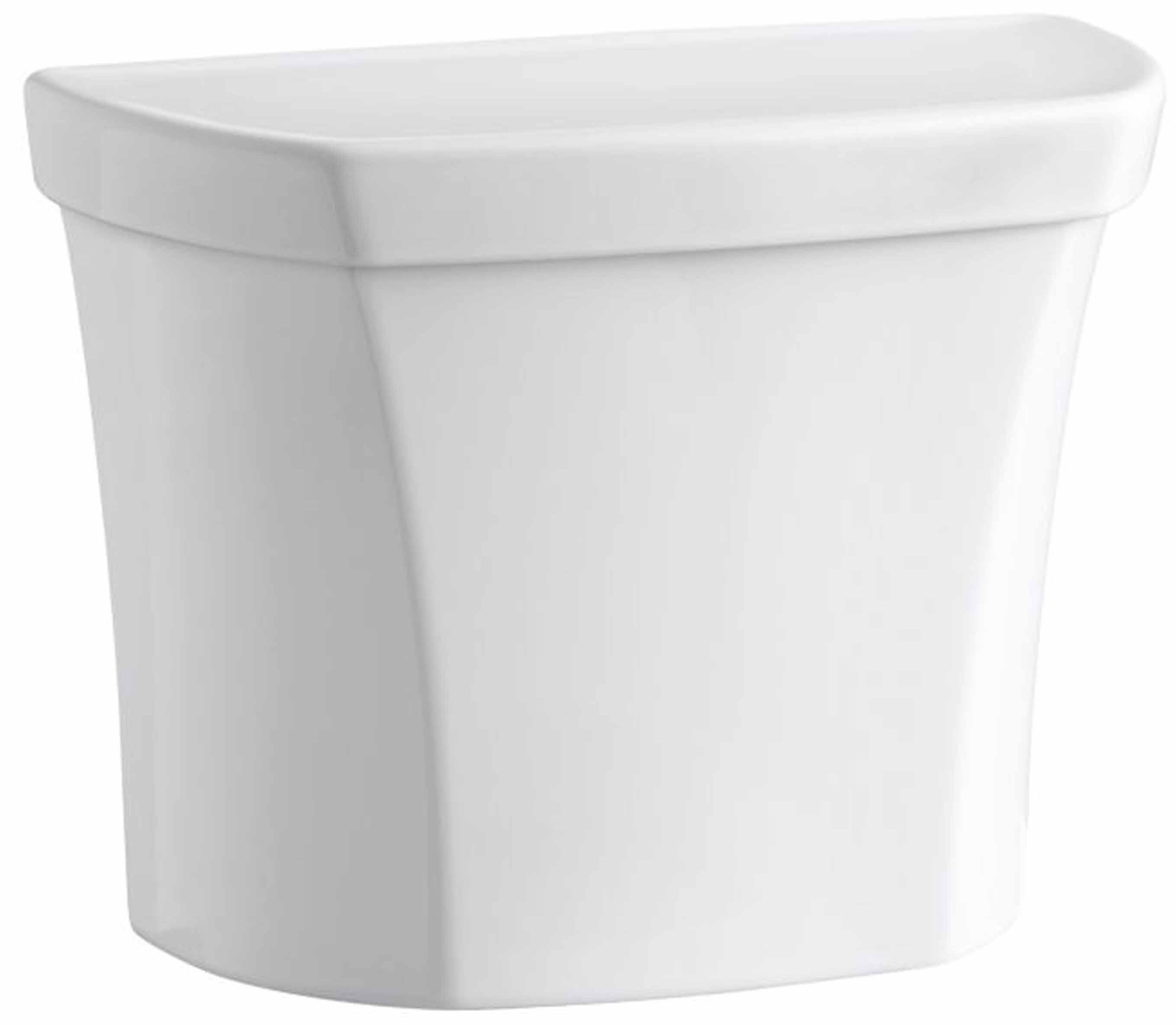 Tanque de inodoro de alta eficiencia de 1.6 galones por descarga en color blanco marca KOHLER Wellworth