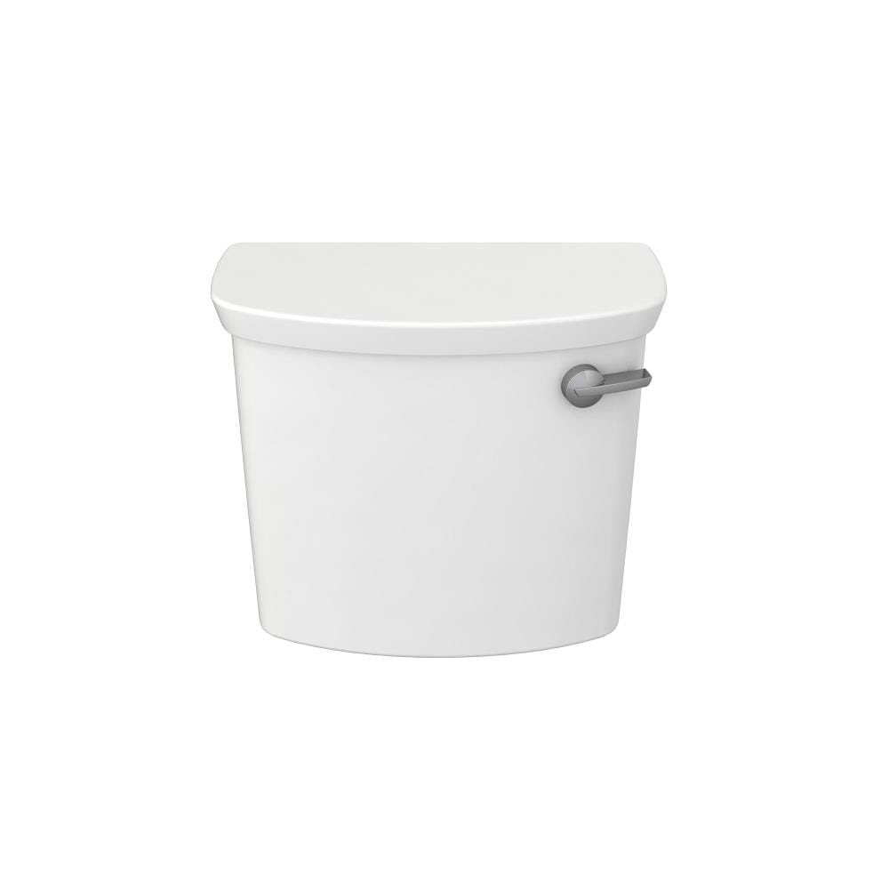 Taza de baño de doble descarga de alta eficiencia American Standard YorkVille Blanca 1.28 -GPF Tanque de inodoro 4385A138.020