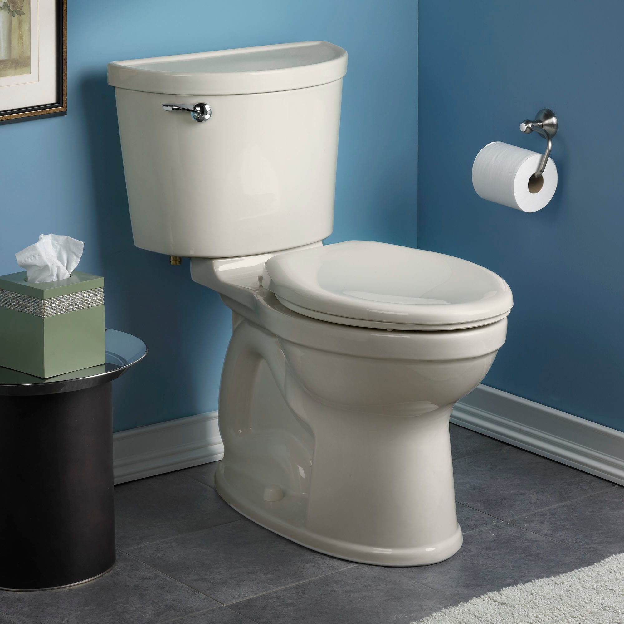Tanque de baño American Standard Champion Pro en lino con descarga simple de 1.6 GPF 4225A004.222