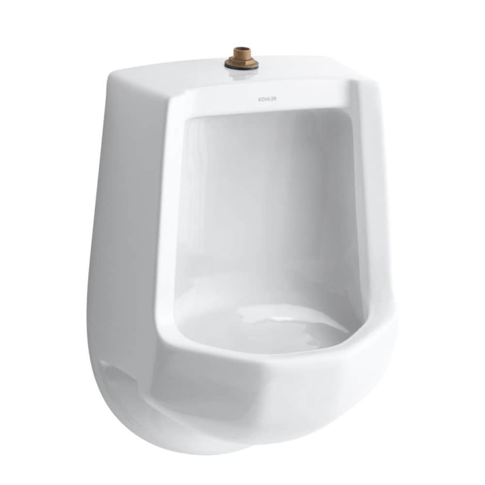 Orinal de pared blanco de 1.0 GPF (3.79 LPF) de KOHLER (16.25 pulgadas x 24 pulgadas) - 4989-T-0