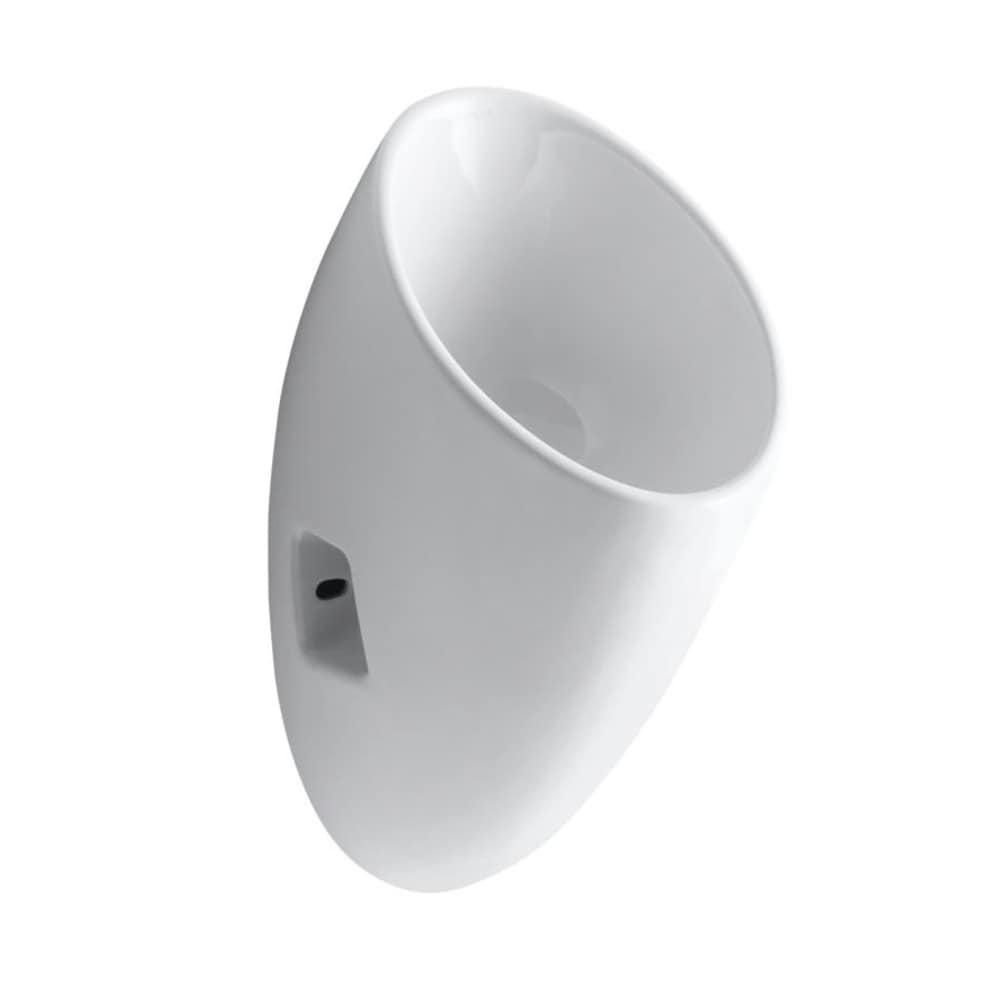 Urinal sin agua montado en la pared de color blanco (11.0 pulgadas x 23.75 pulgadas) 4917-0