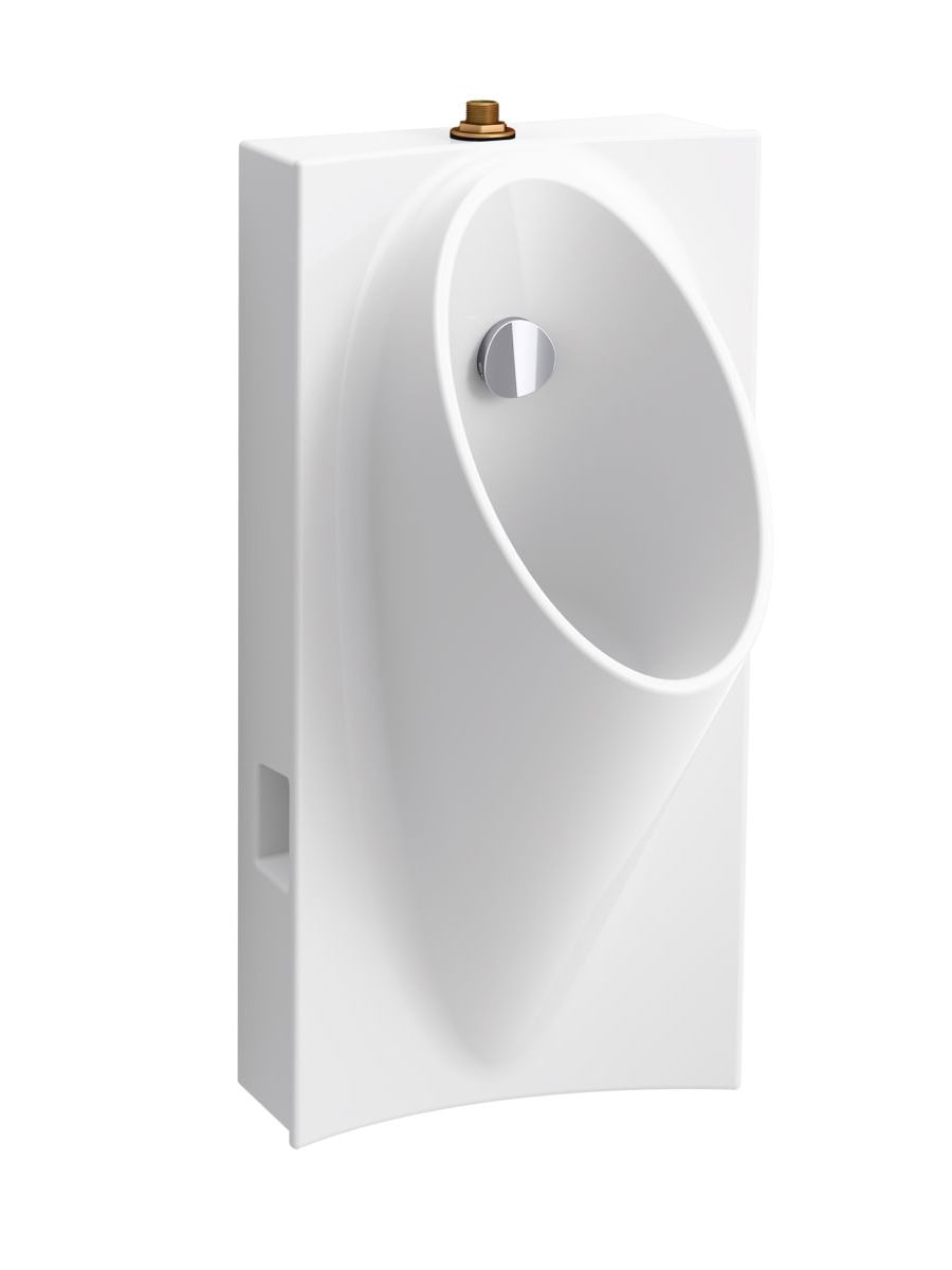 Baño ecológico de pared KOHLER de 1.0 GPF (3.79 LPF) White WaterSense ( 15.0-in x 29.625-in ) 5244-ET-0