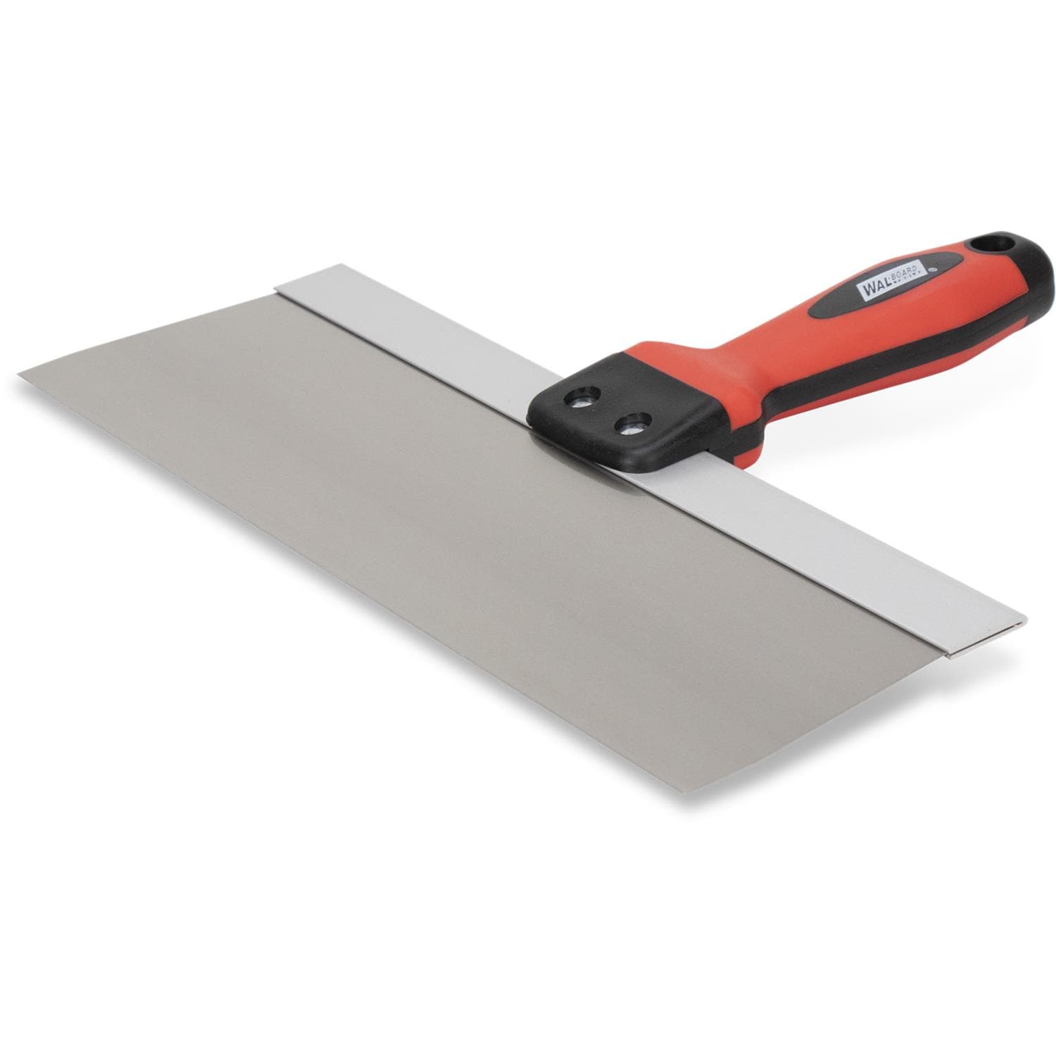 Llana de acero inoxidable con mango suave de 3 pulgadas x 12 pulgadas de WAL-BOARD TOOLS