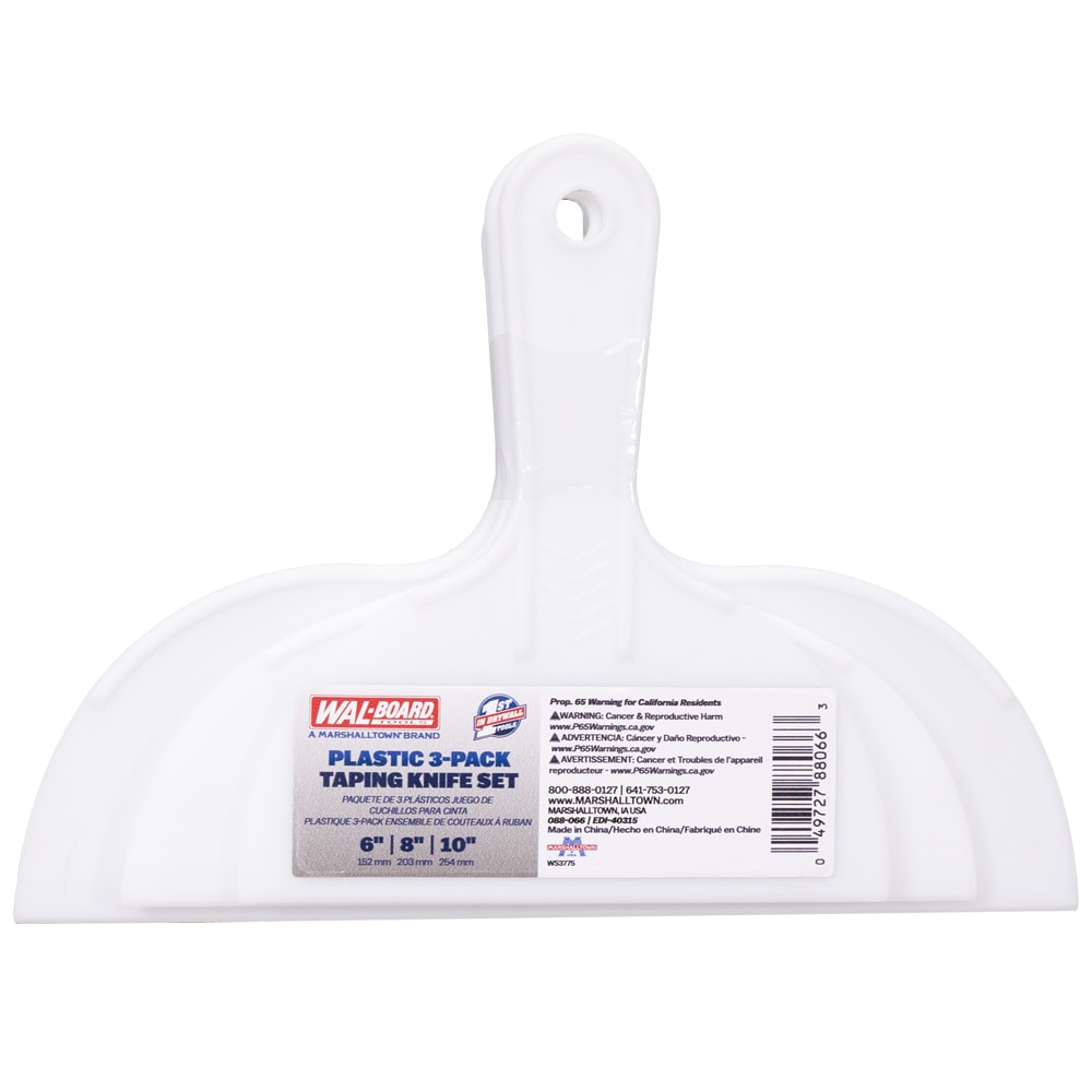 Set de espátulas para juntas de 10 pulgadas x 7.25 pulgadas - Espátula de plástico